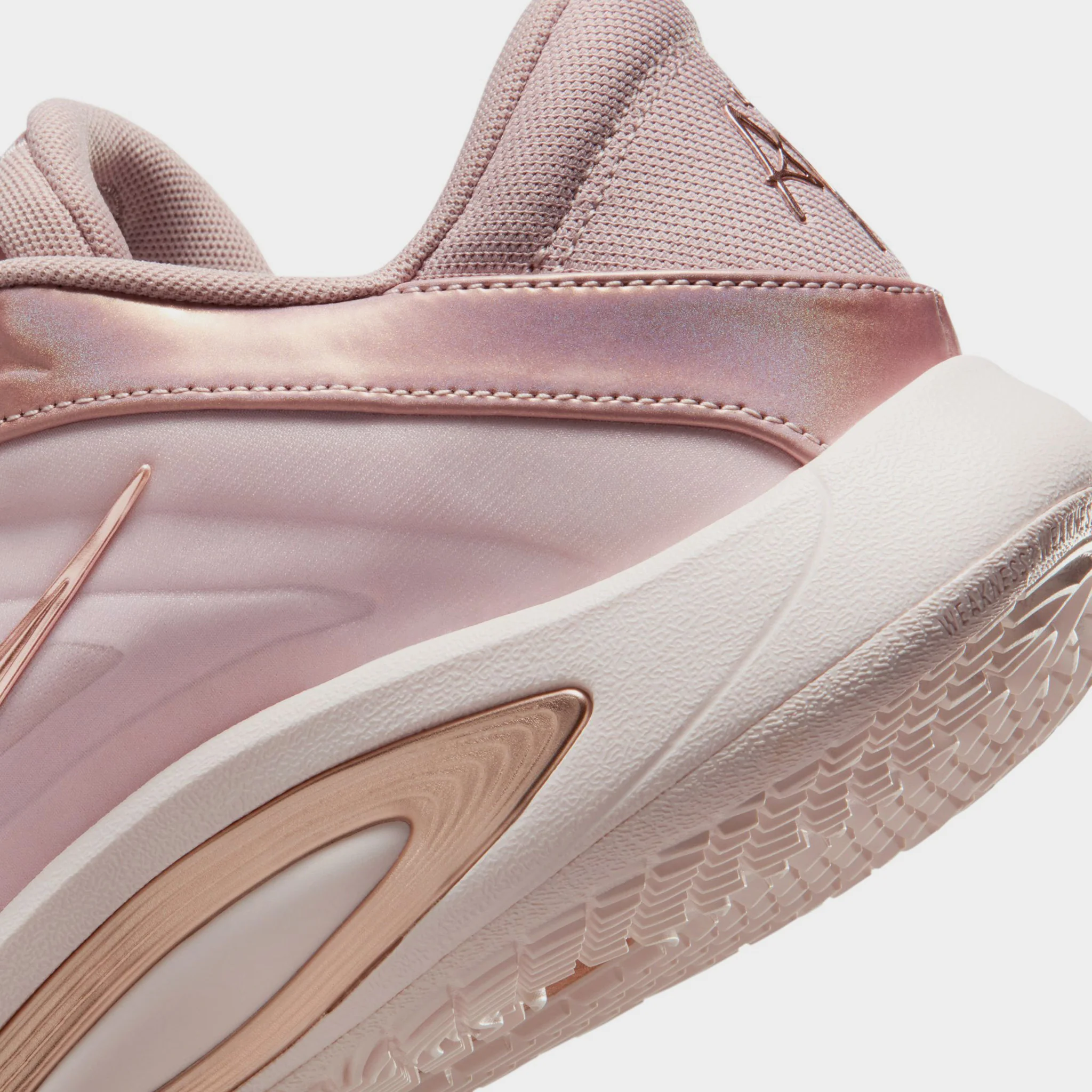 Nike A'One Stone Mauve / Red - Image 4