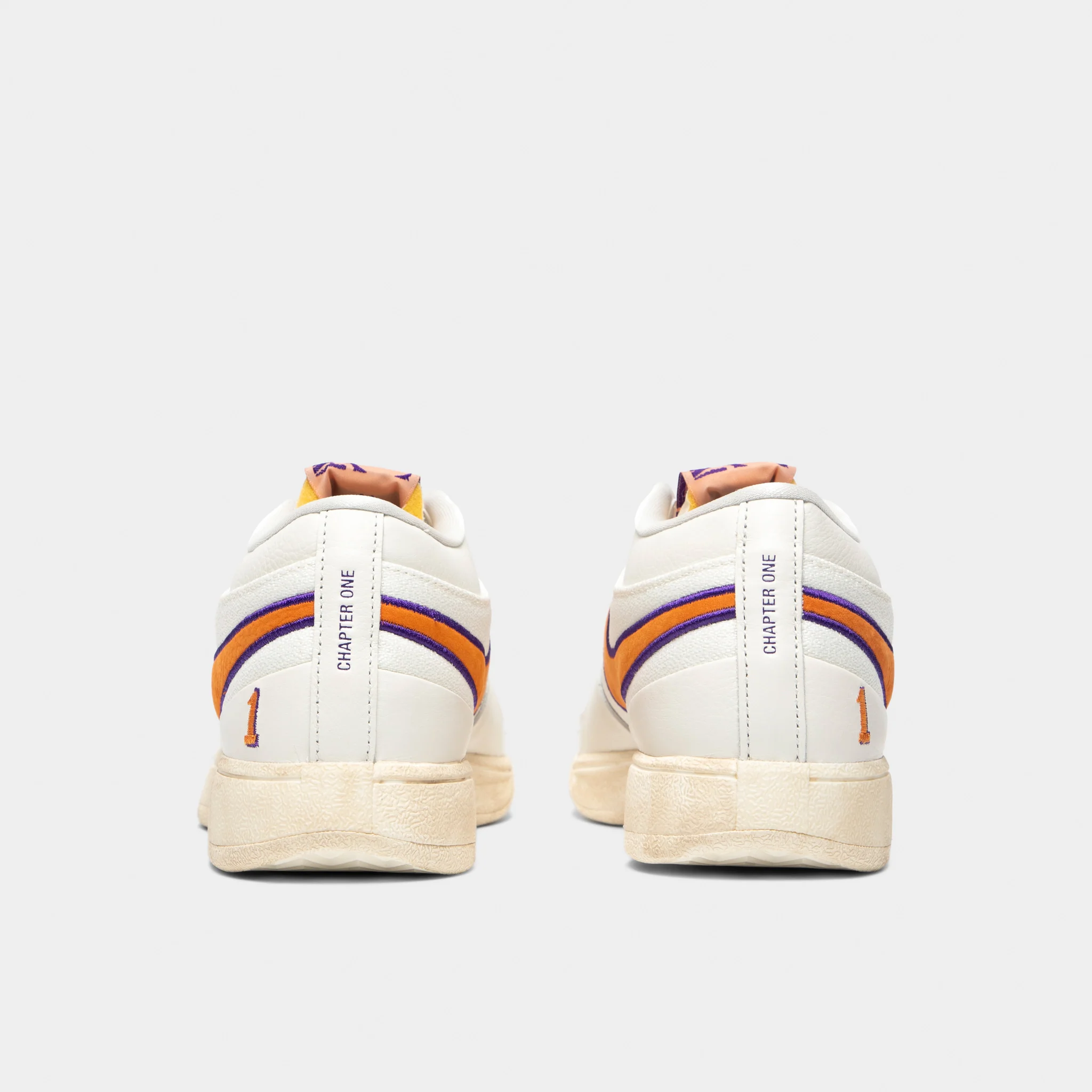 Nike Book 1 Sail / Clay Orange - Court Purple - Image 5