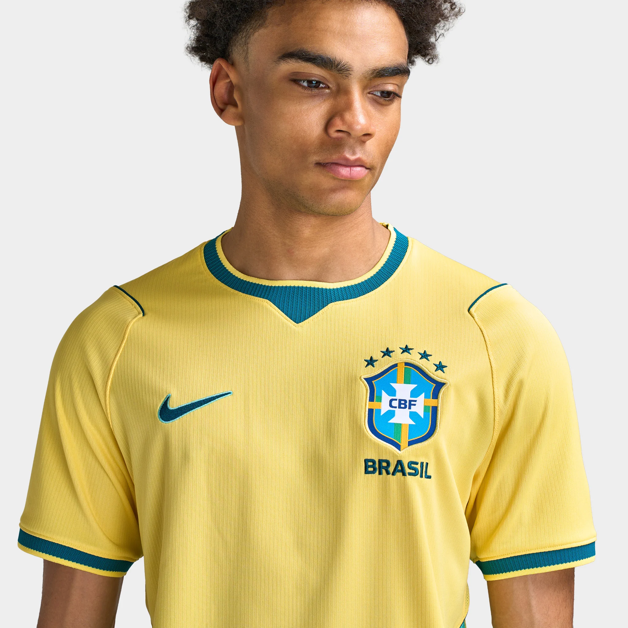Nike Brasil Home Jersey / Canary - Image 3