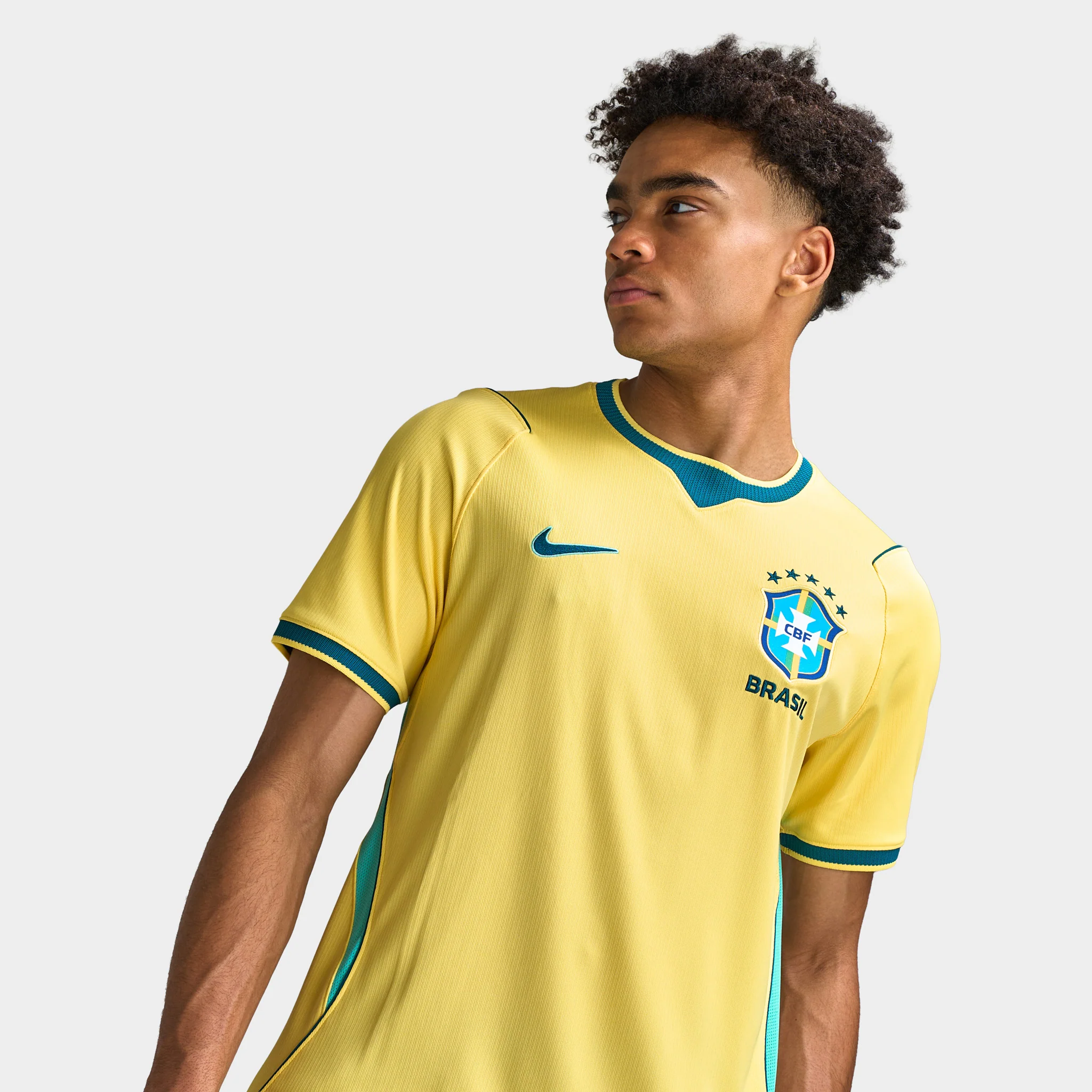 Nike Brasil Home Jersey / Canary - Image 4