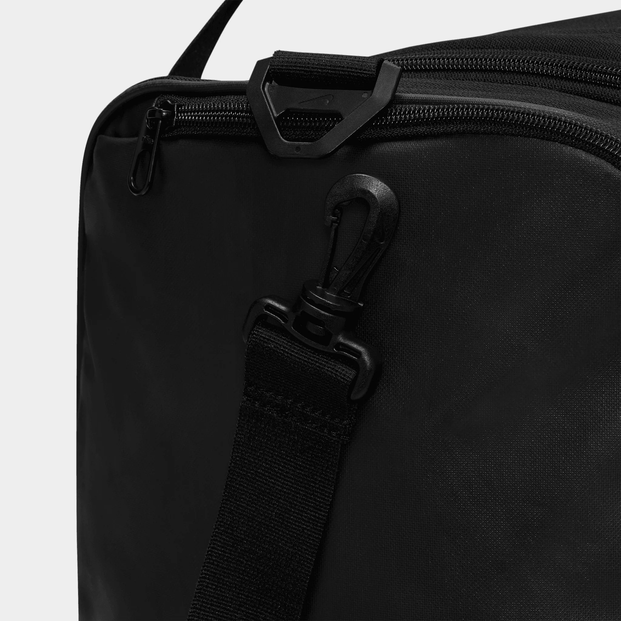 Nike Brasilia 9.5 Training Duffel Bag (Medium, 60L) Black / Black - White - Image 6