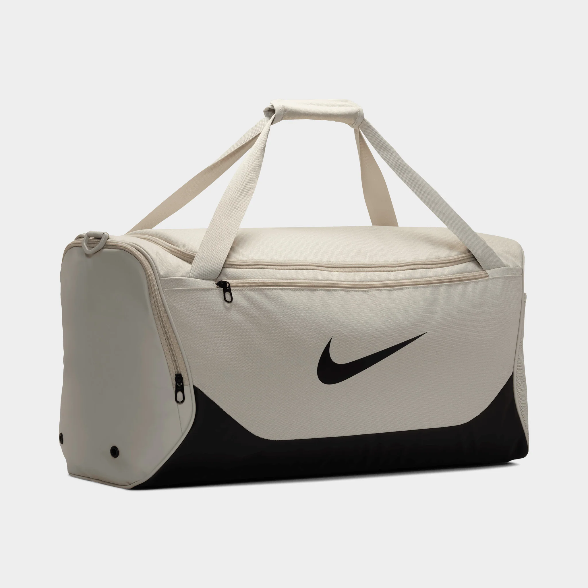 Nike Brasilia Medium Duffel Bag X Light Bone / Black - Image 2