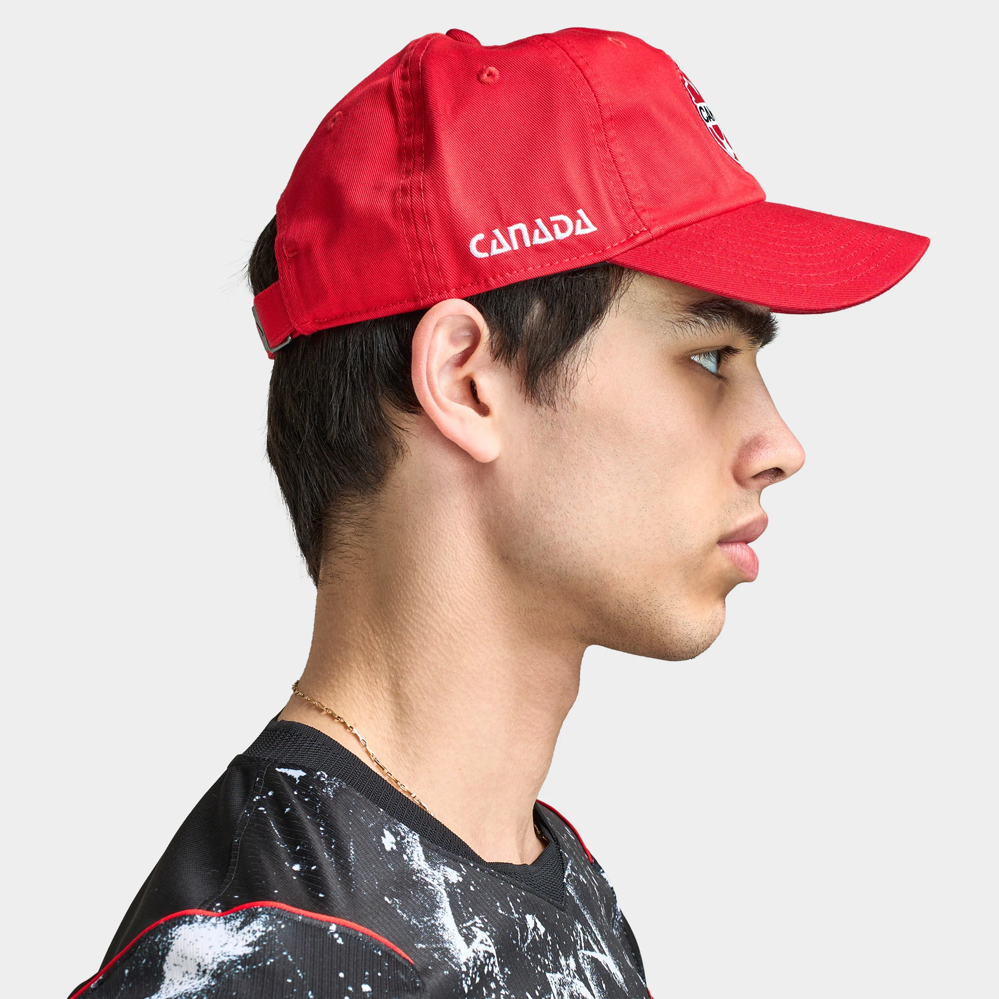 Nike Canada Club Color Block Cap / University Red - Image 3