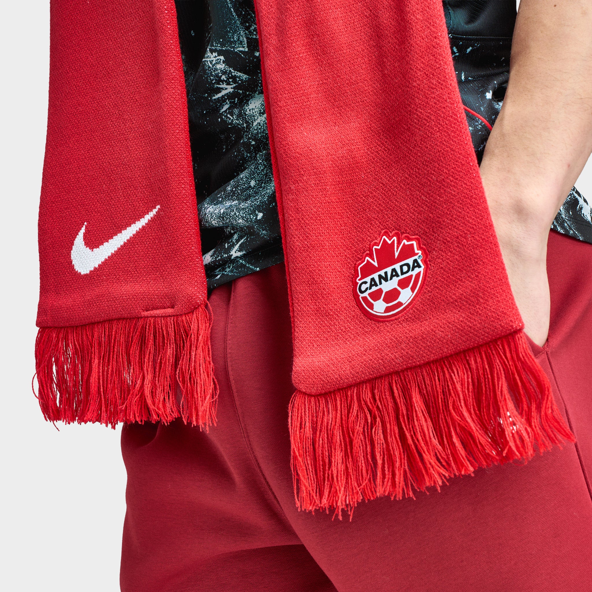 Nike Canada Scarf / University Red - Image 3