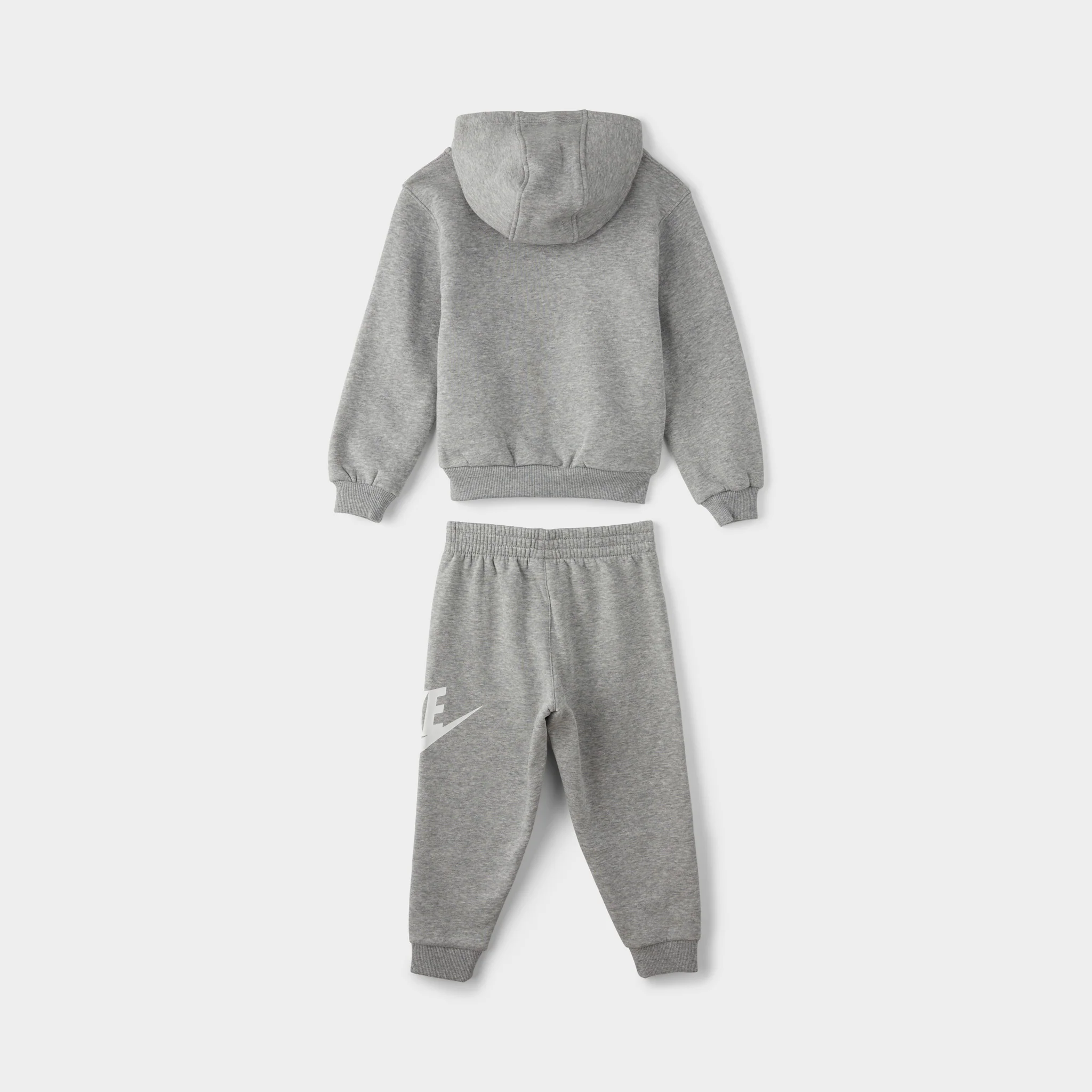 Nike Child Boys' Club Fleece Hoodie Set / Dark Grey Heather - Image 2