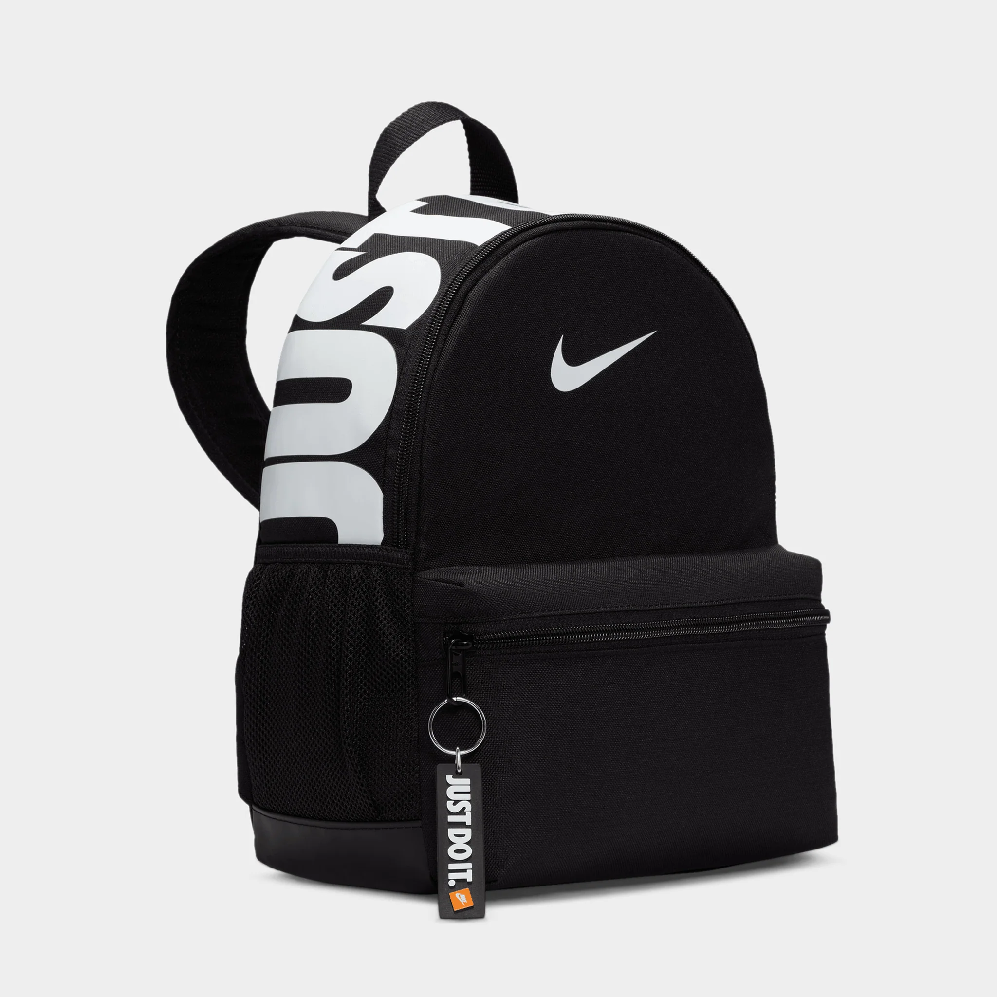 Nike Children's Brasilia JDI Mini Backpack Black / Black - White - Image 3