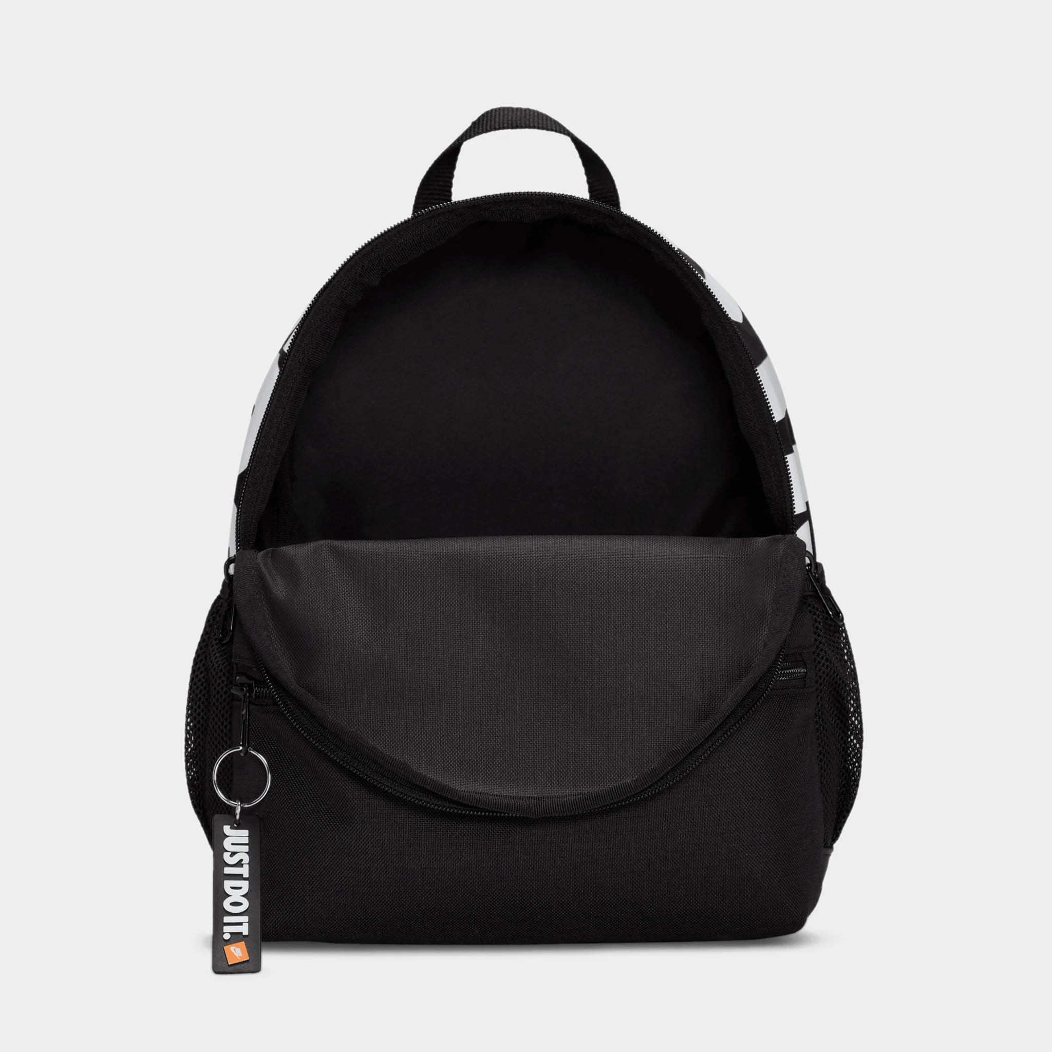 Nike Children's Brasilia JDI Mini Backpack Black / Black - White - Image 5