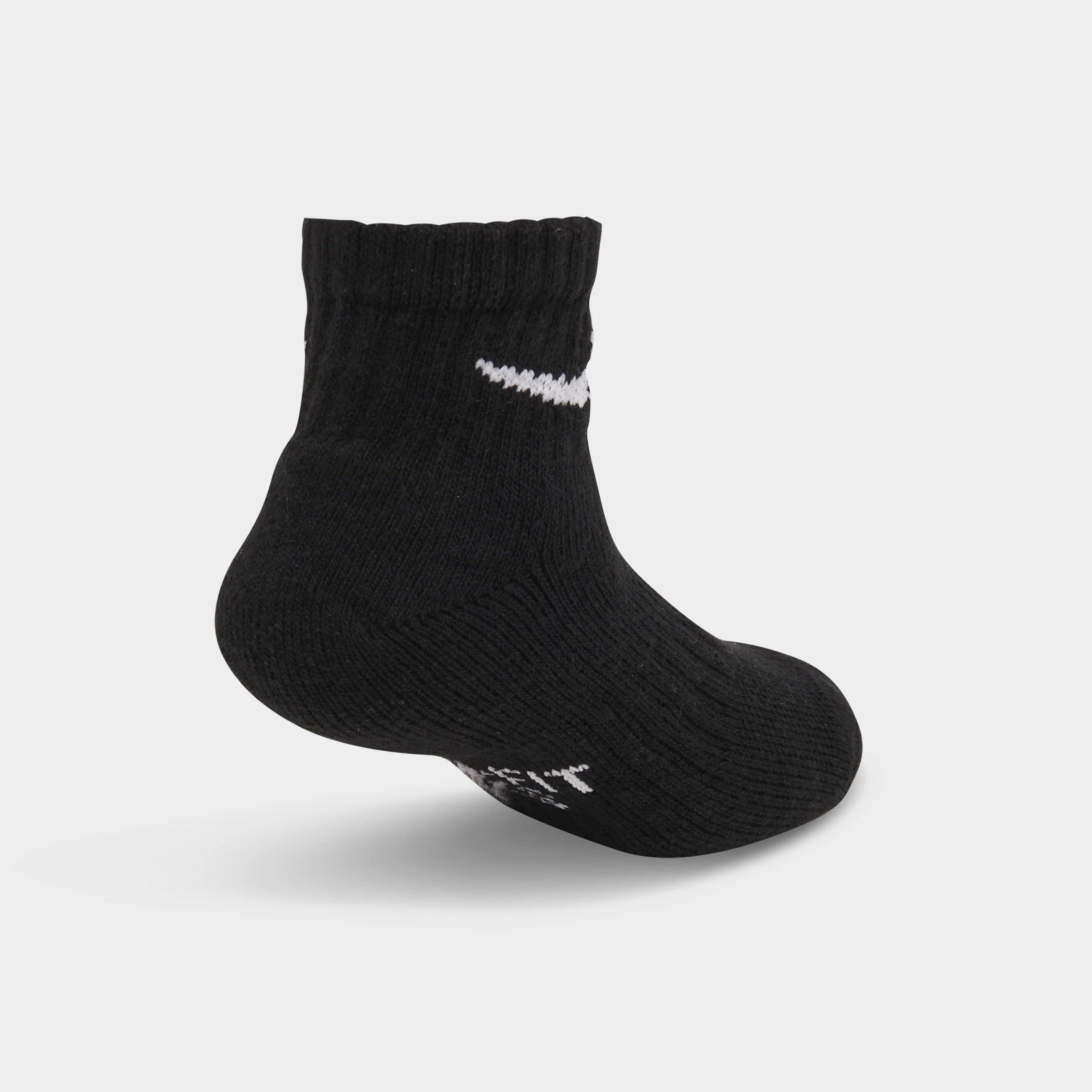 Nike Children's Performance Ankle Socks (6 PK)/ Black - Image 4