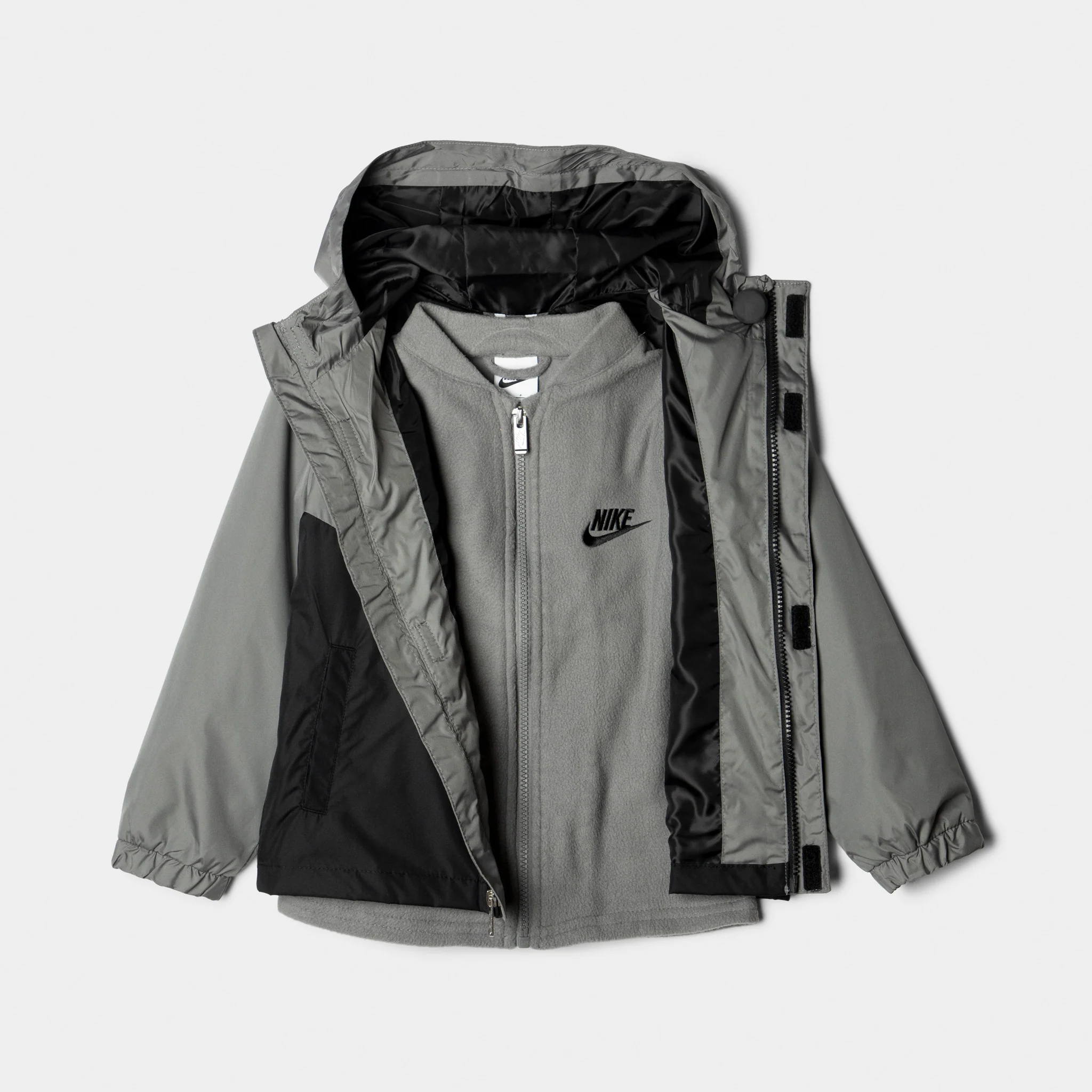 Nike Childrens' System Jacket / Smokey Grey - Image 11