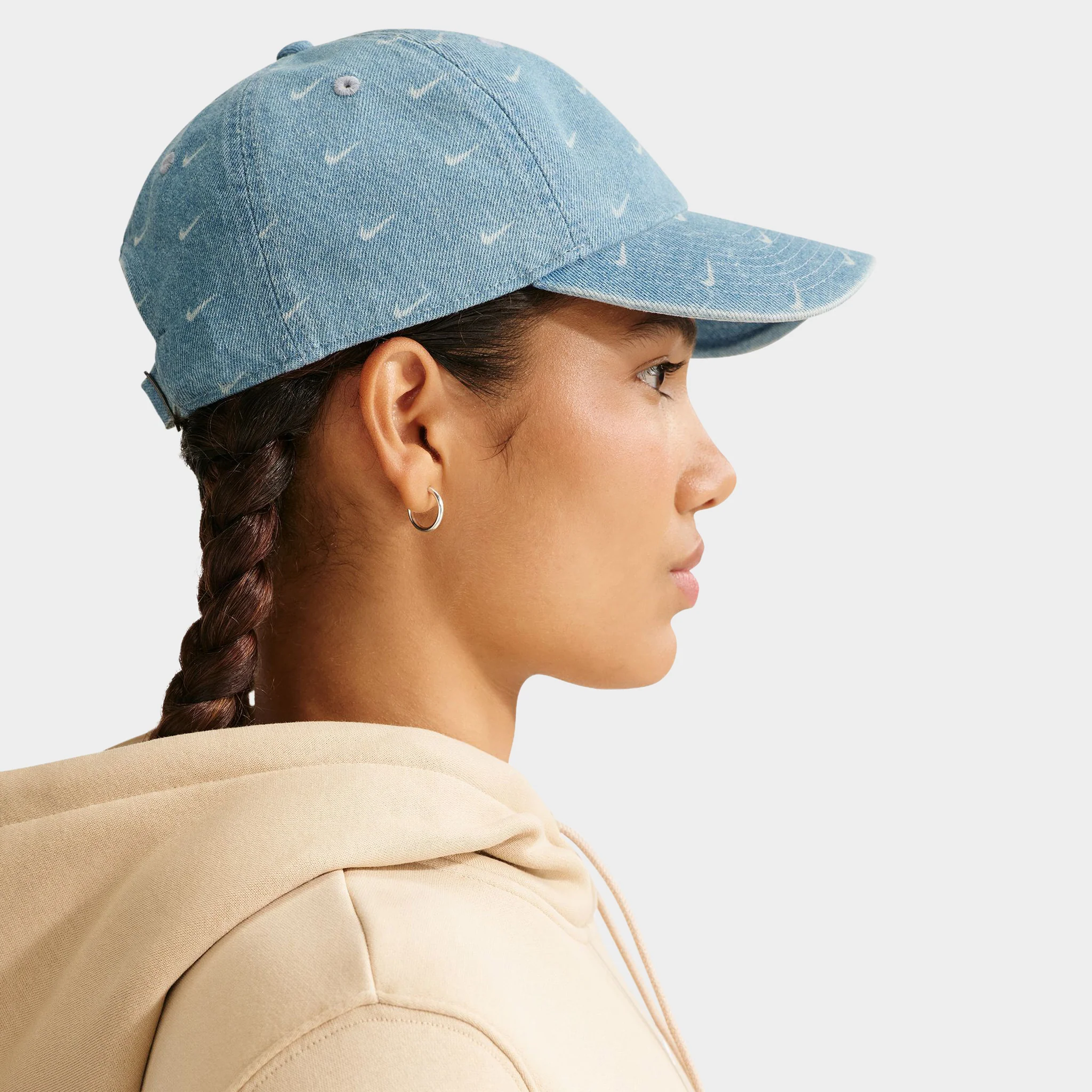 Nike Club Denim AOP Cap / Blue - Image 2