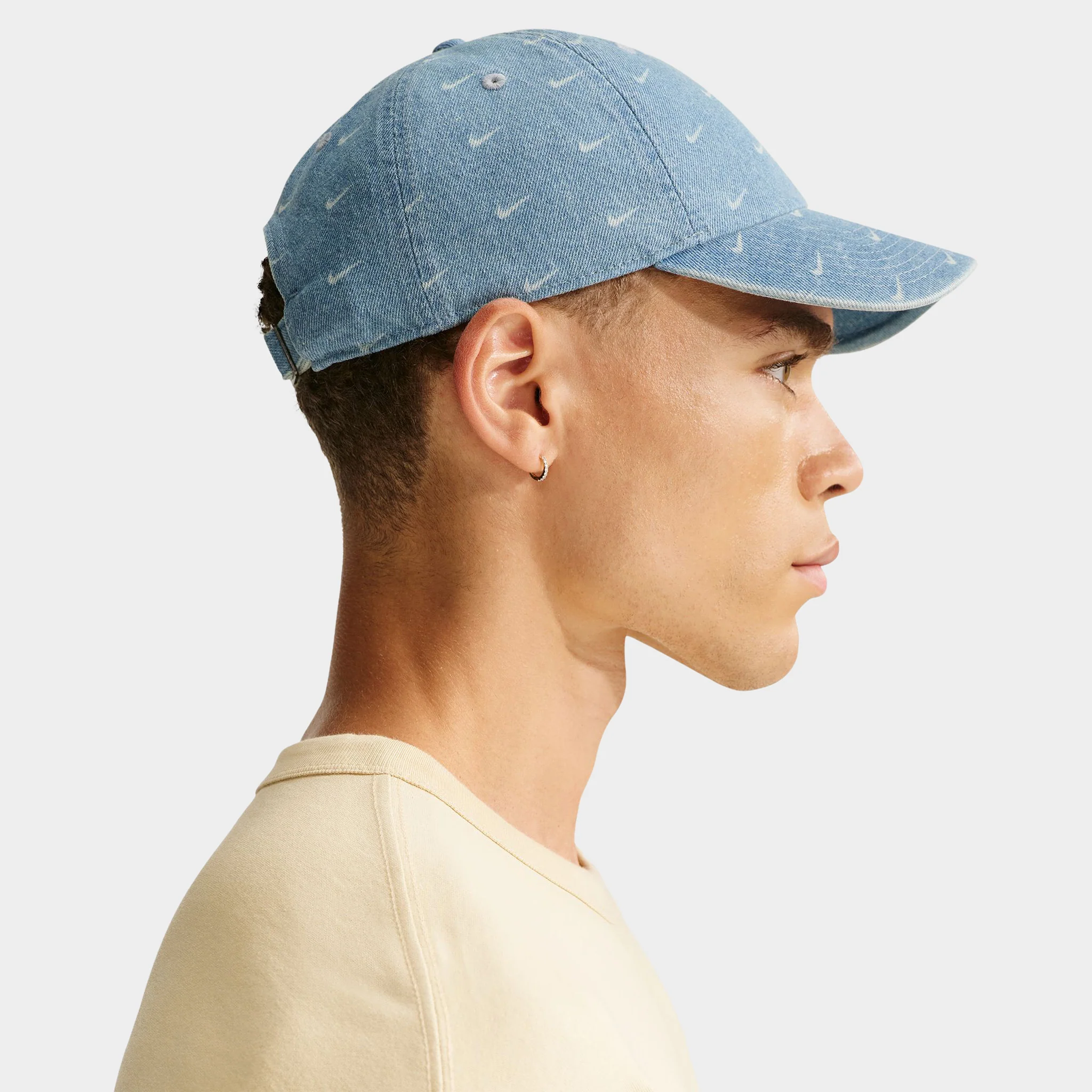 Nike Club Denim AOP Cap / Blue - Image 6