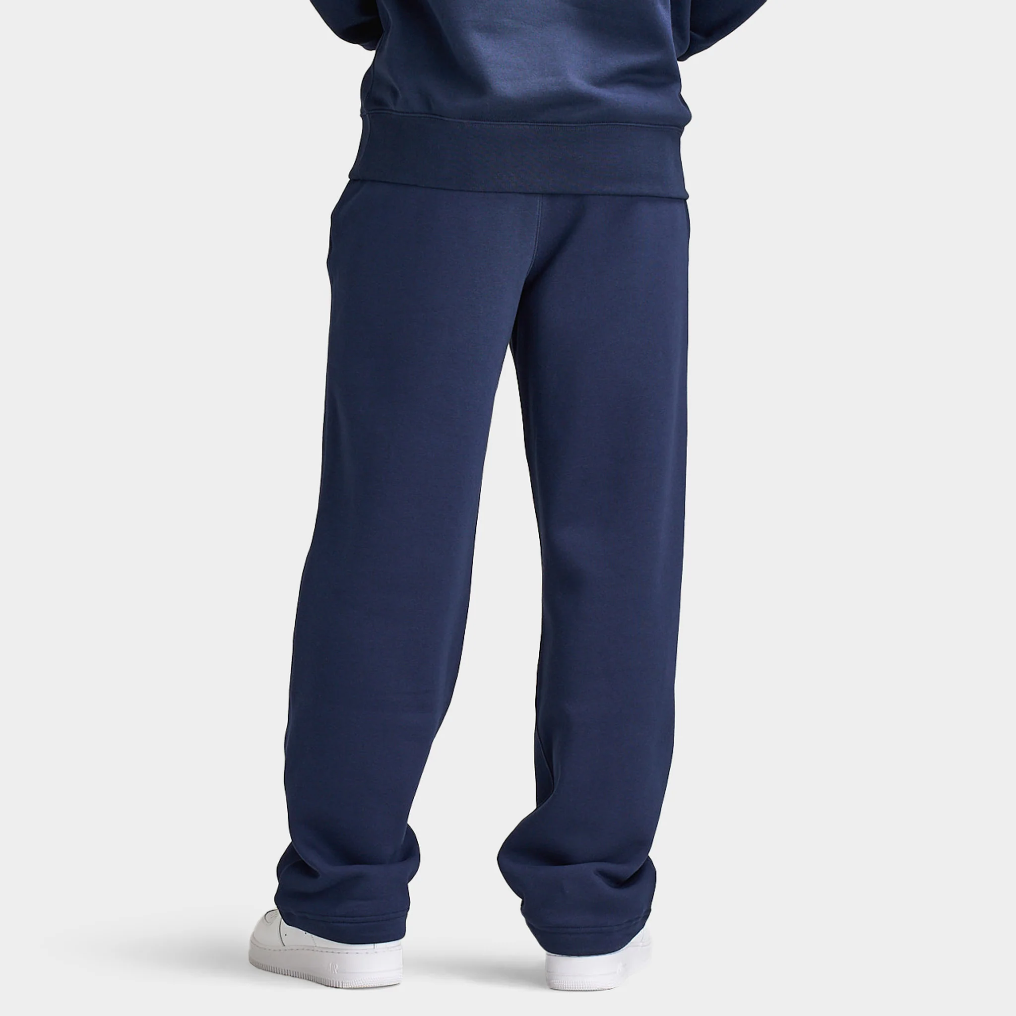 Nike Club Fleece Bungee Pant Obsidian / White - Image 4