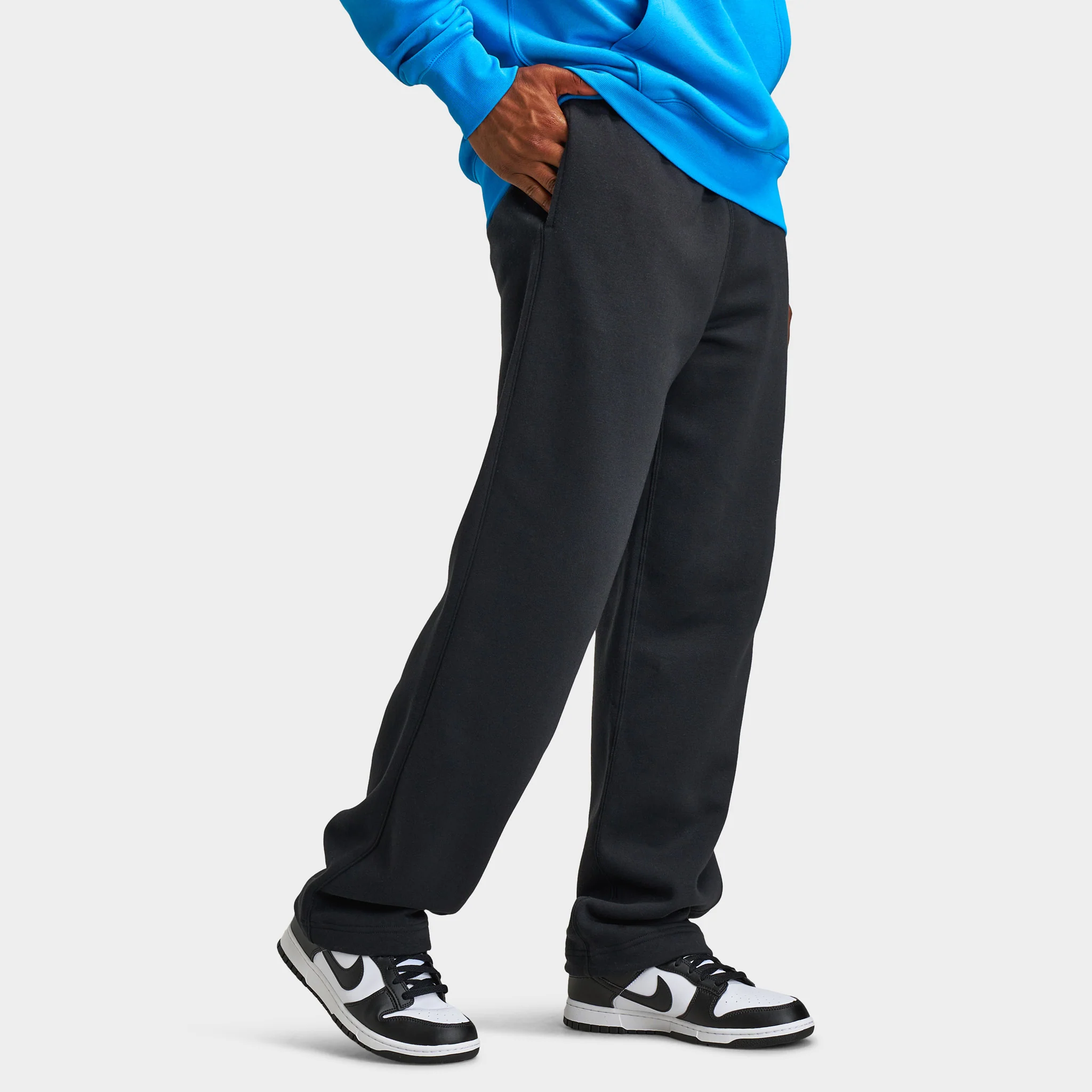 Nike Club Fleece Bungee Pants / Black - Image 4