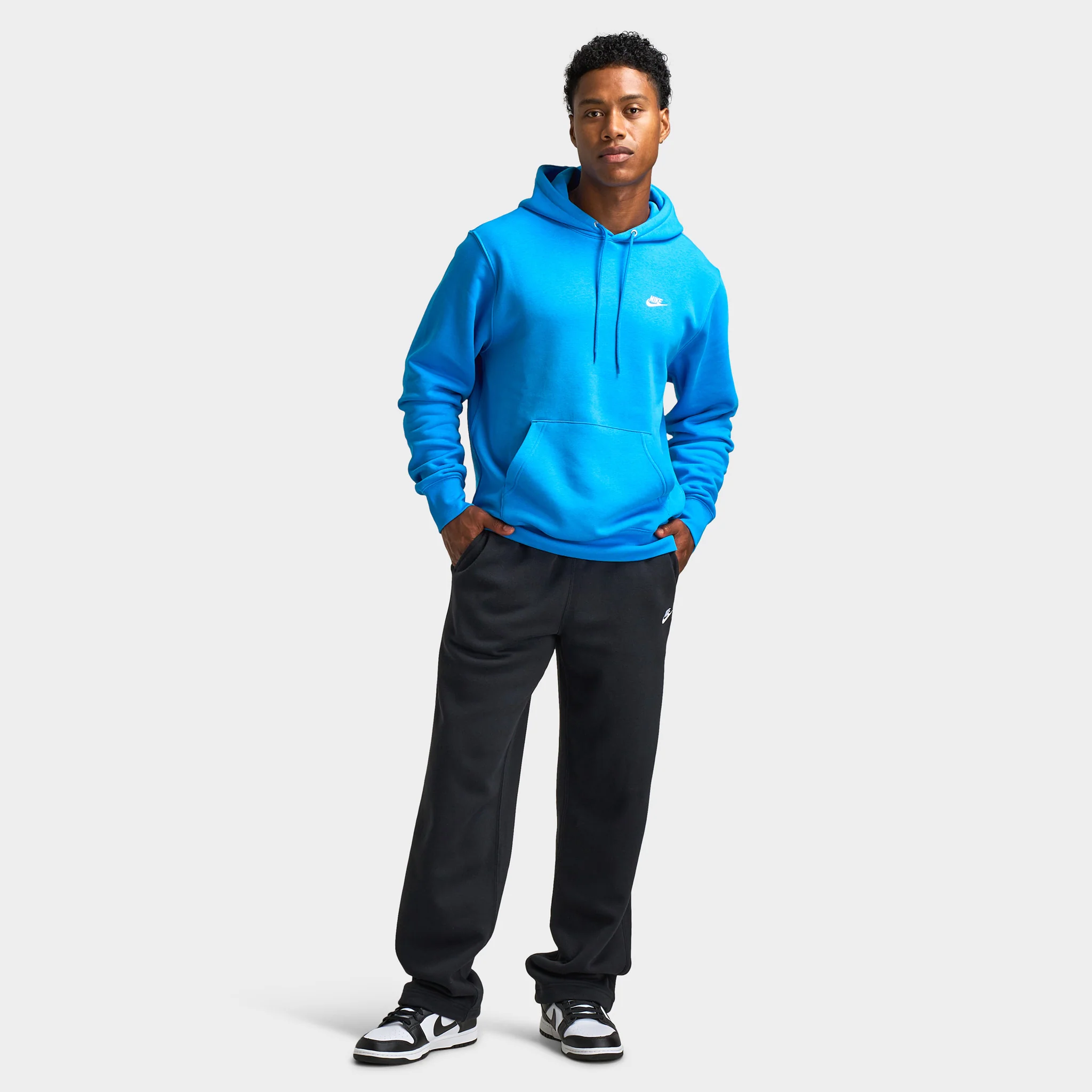 Nike Club Fleece Bungee Pants / Black - Image 6