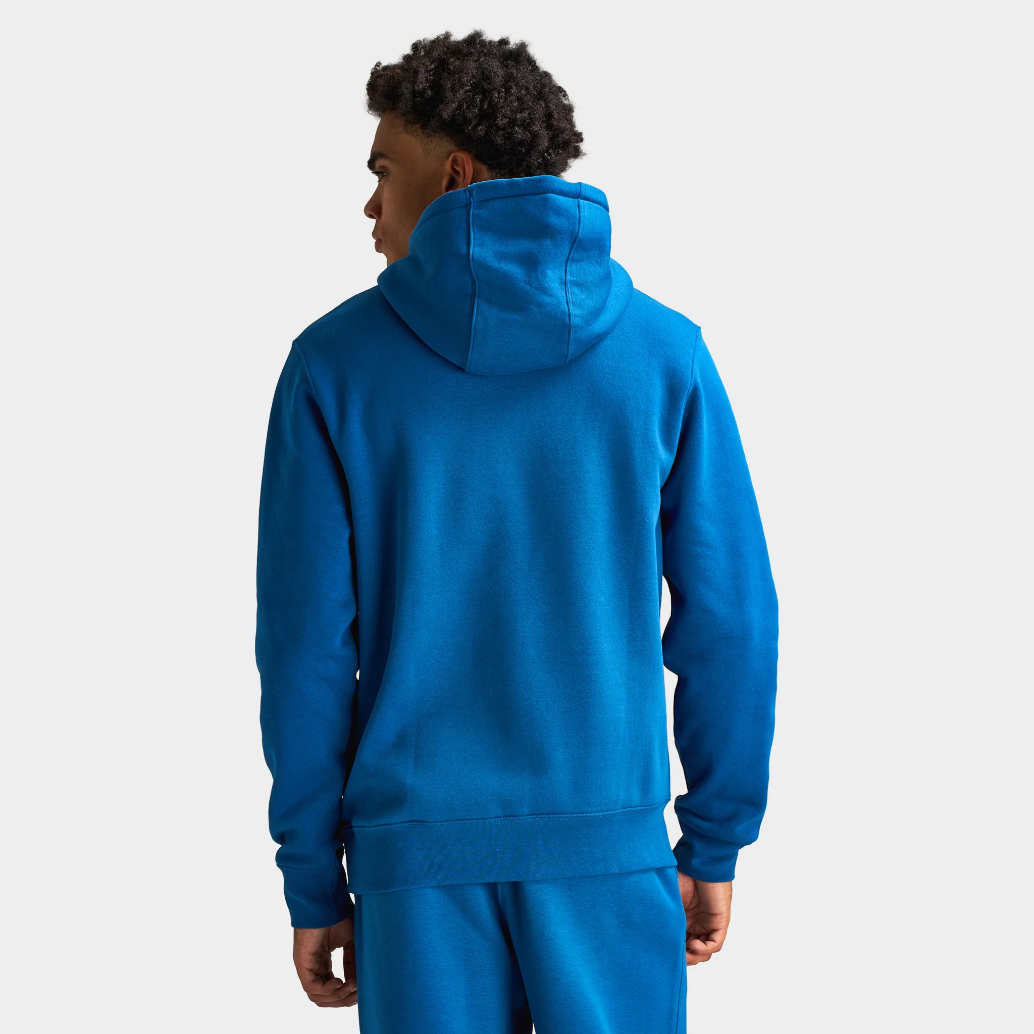 Nike Club Fleece Hoodie / Court Blue - Image 2
