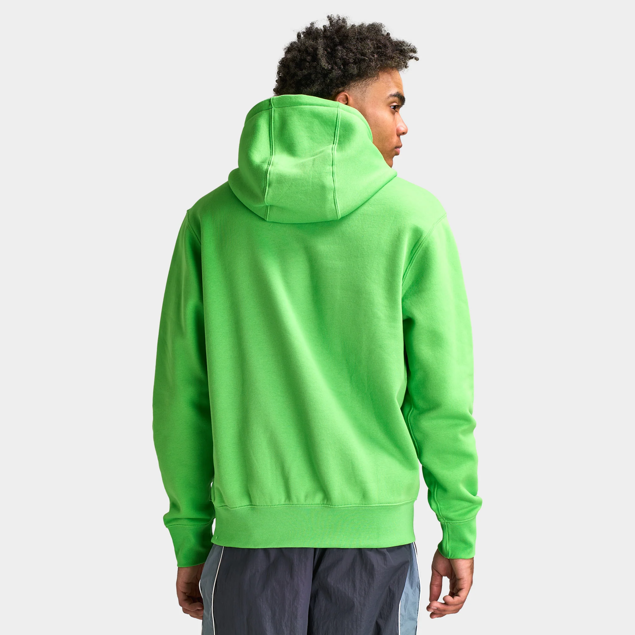 Nike Club Fleece Hoodie / Mean Green - Image 2