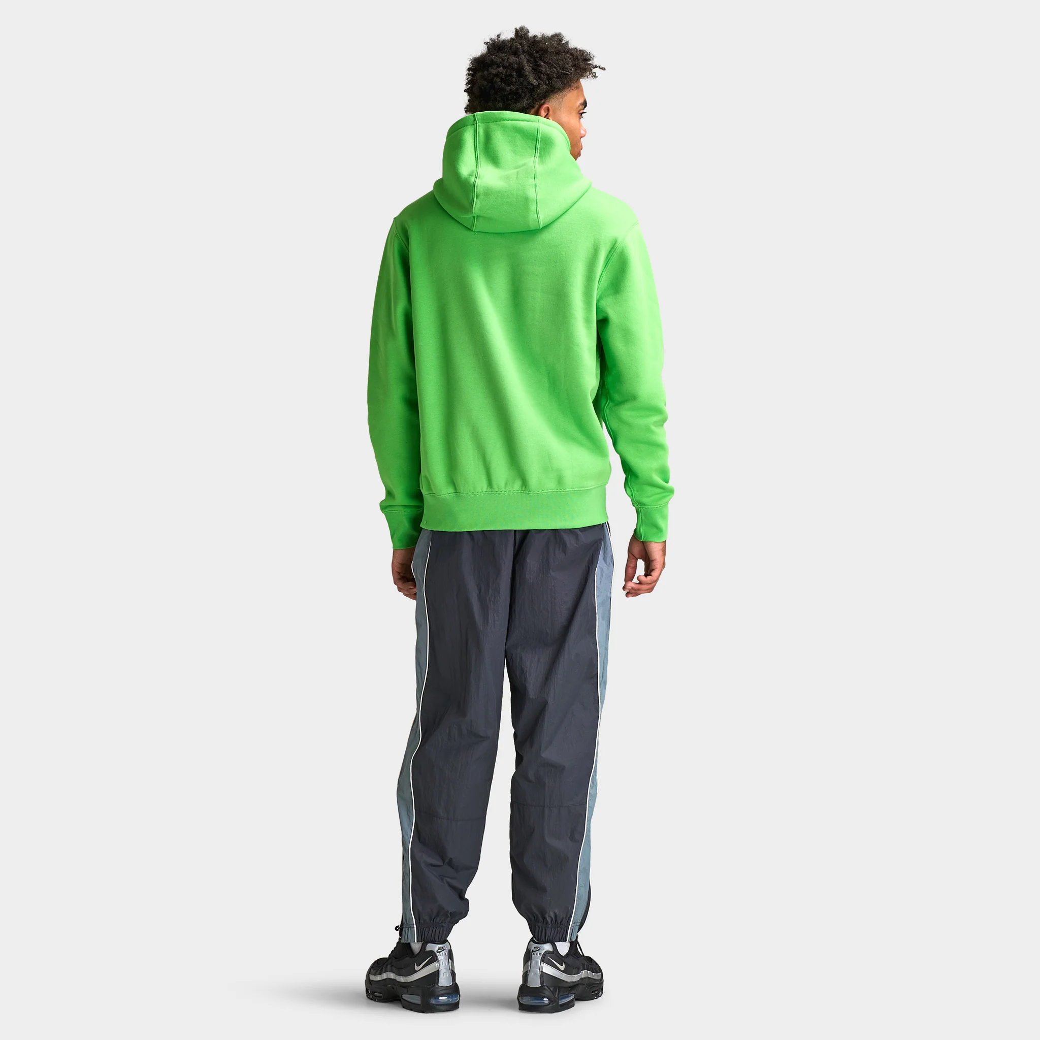 Nike Club Fleece Hoodie / Mean Green - Image 6