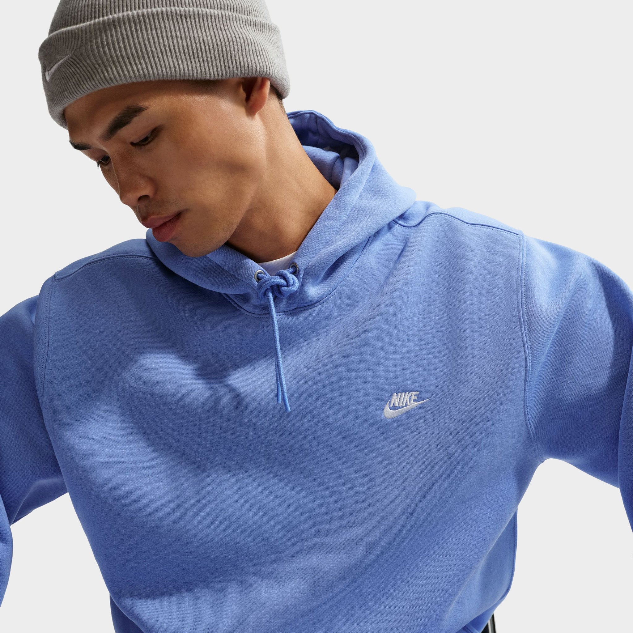 Nike Club Fleece Hoodie / Royal Pulse - Image 3