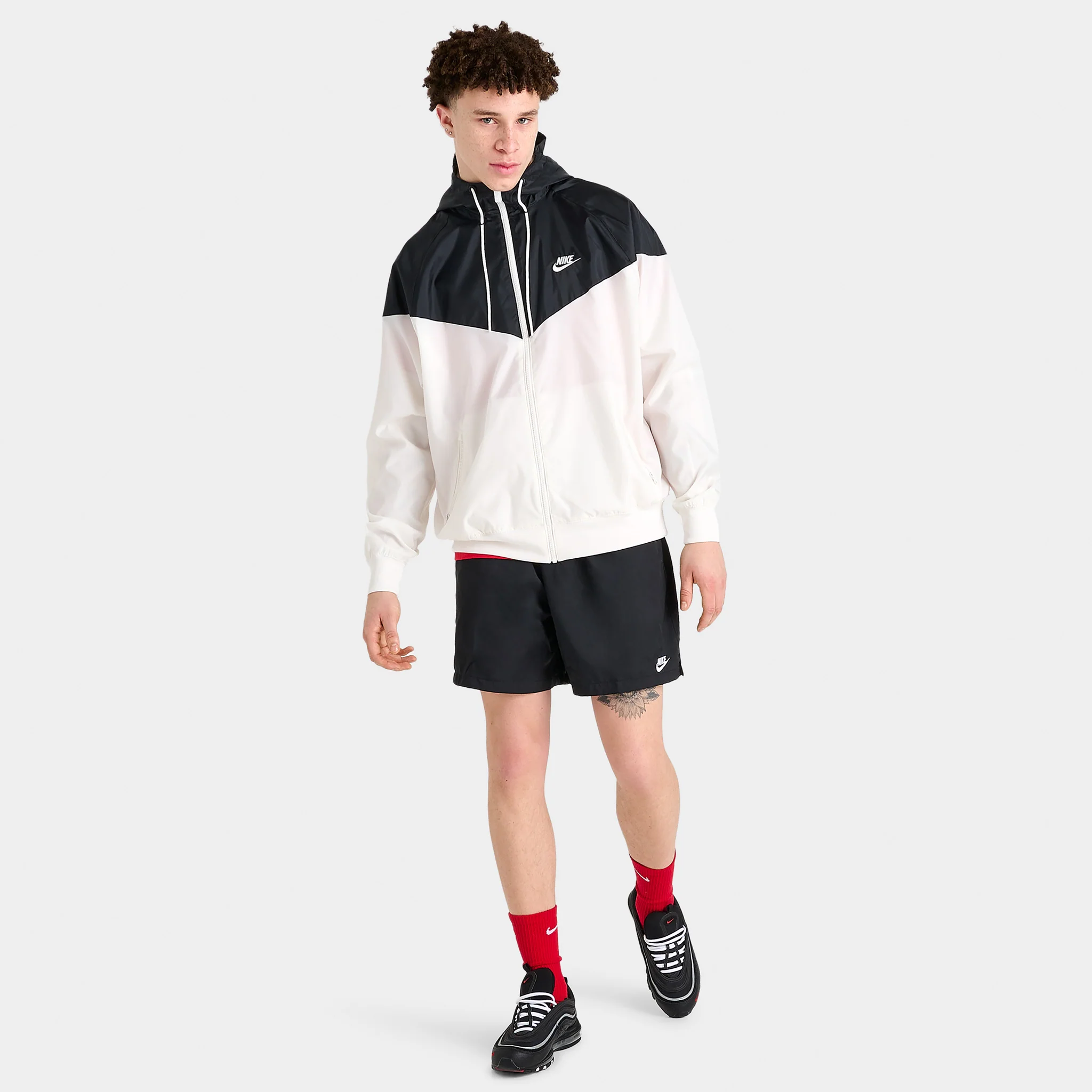 Nike Sportswear Club Flow Shorts Black / White - Image 6