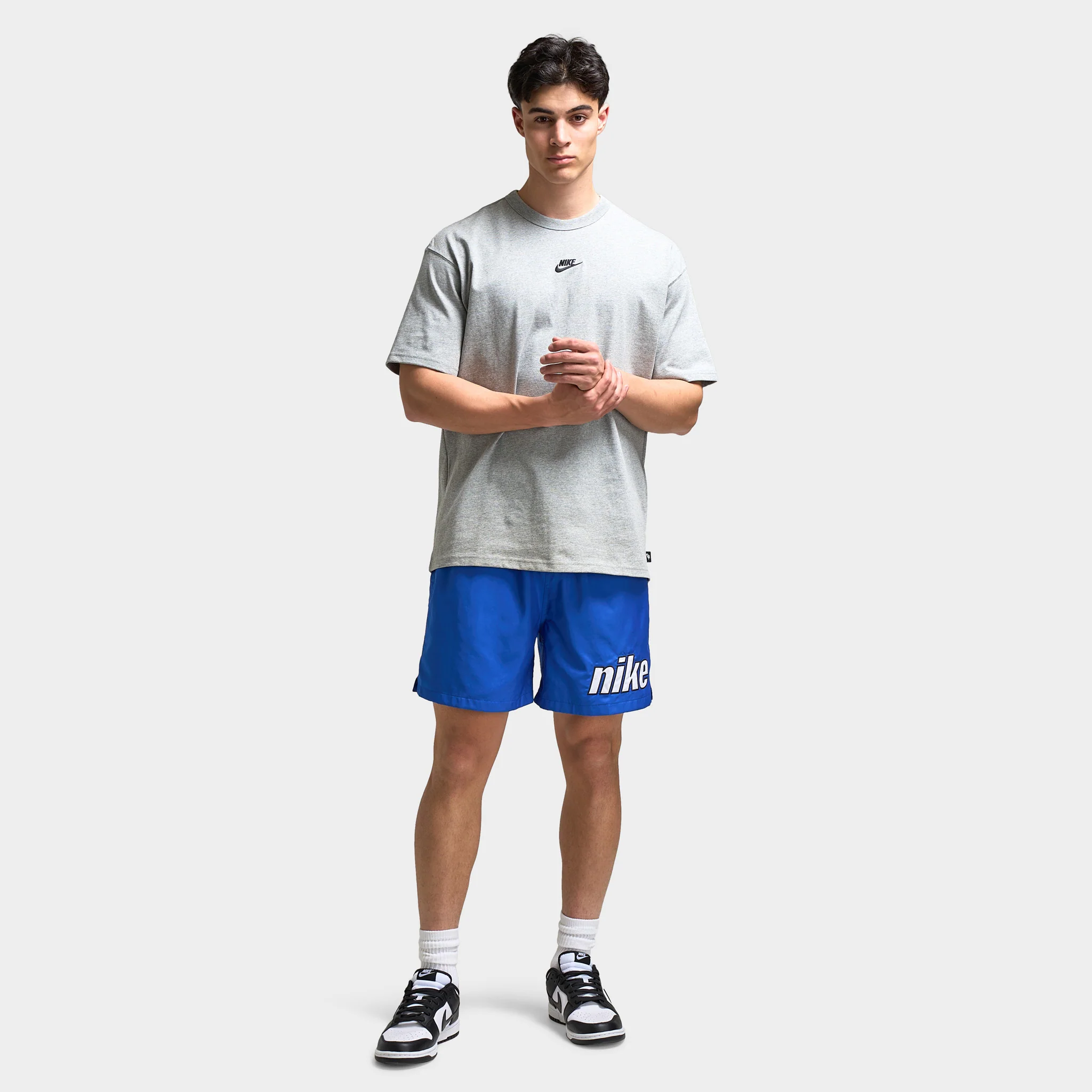 Nike Club Flow Shorts Block 2.0 Game Royal / White - Image 6
