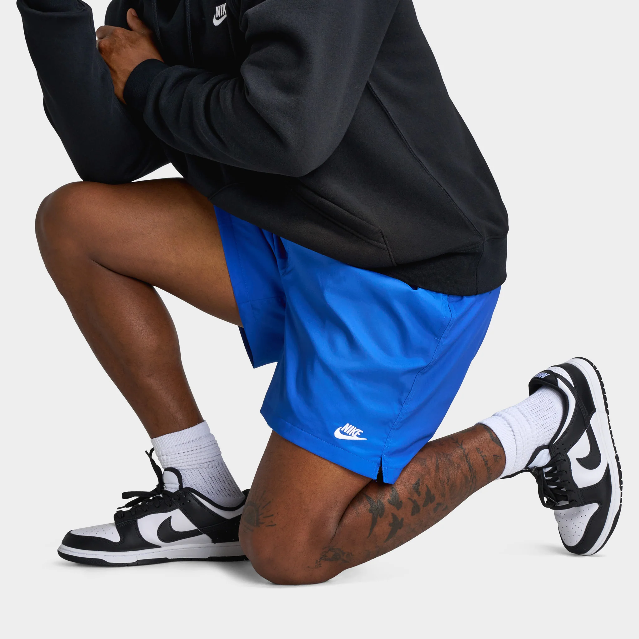 Nike Club Flow Shorts Game Royal / White - Image 4
