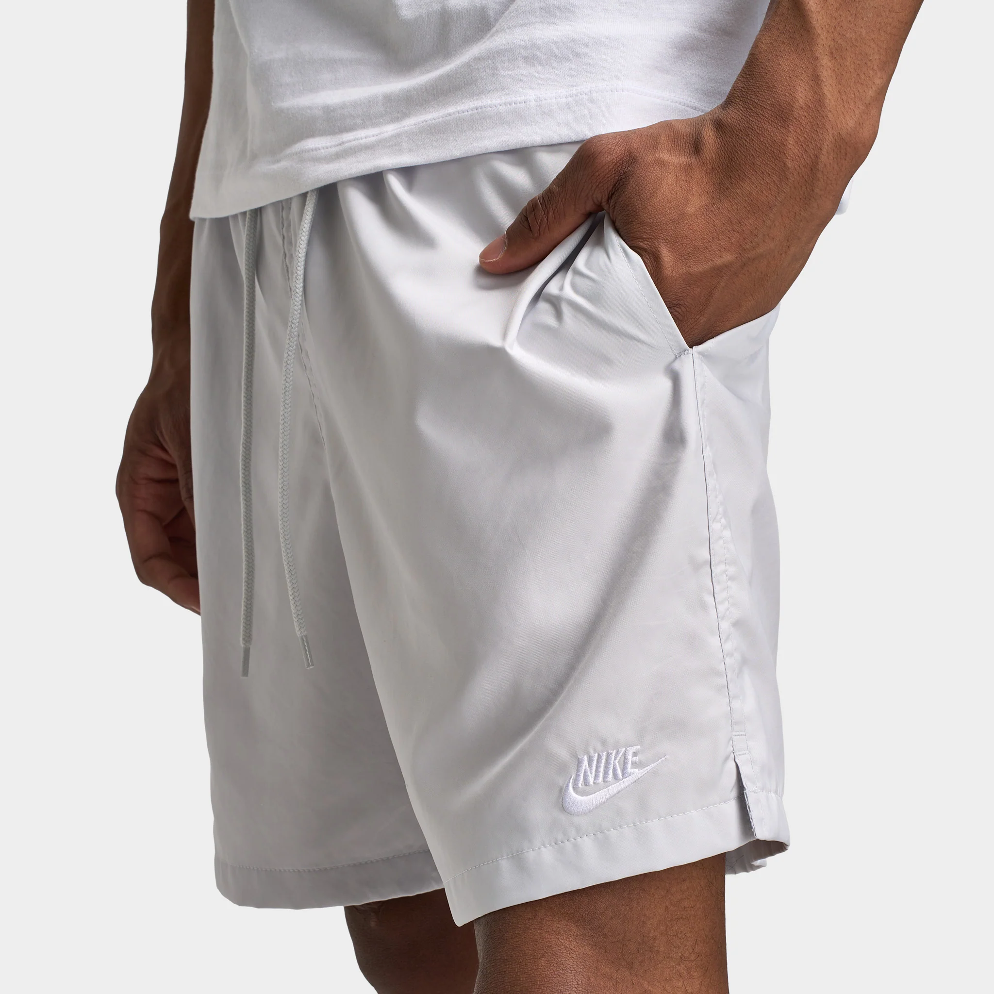 Nike Club Flow Shorts Glacier Blue / White - Image 4