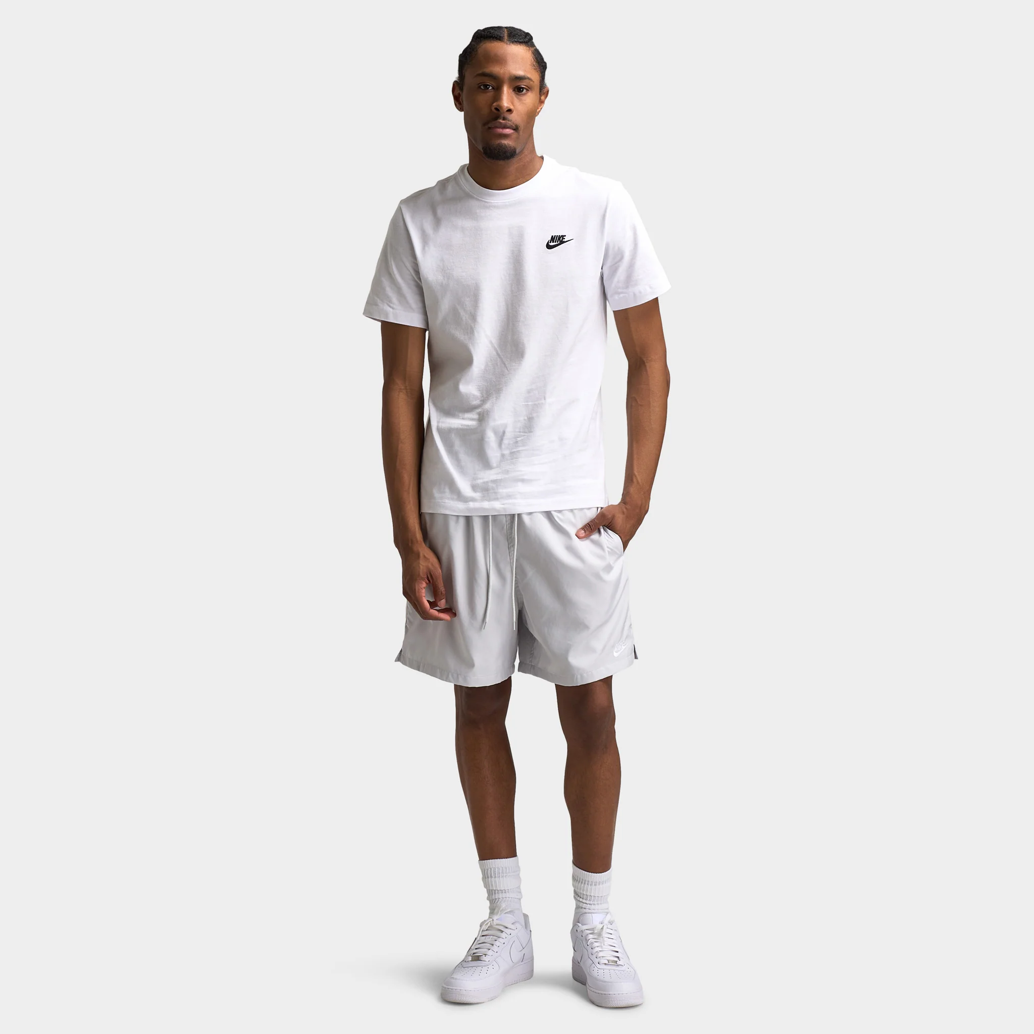 Nike Club Flow Shorts Glacier Blue / White - Image 6