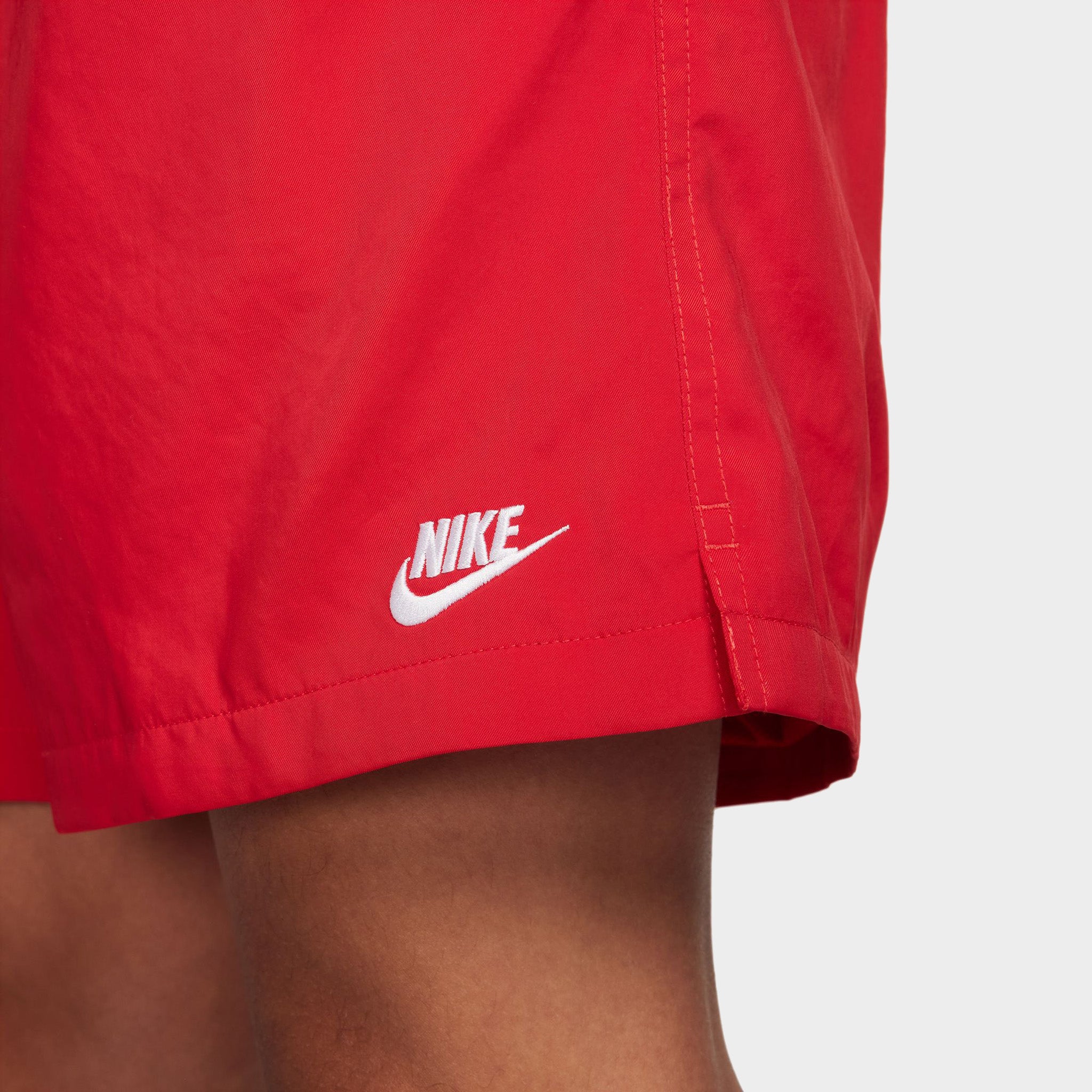 Nike Club Flow Shorts University Red  / White - Image 6