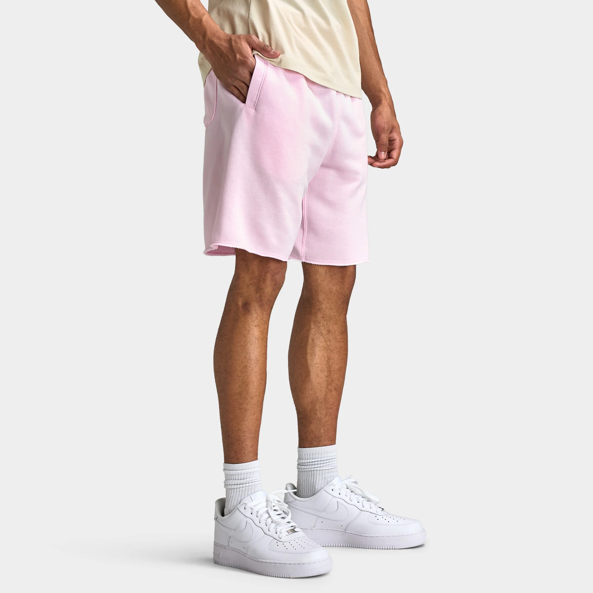 Nike Club French Terry Alumni Shorts / Pink Foam - Image 3