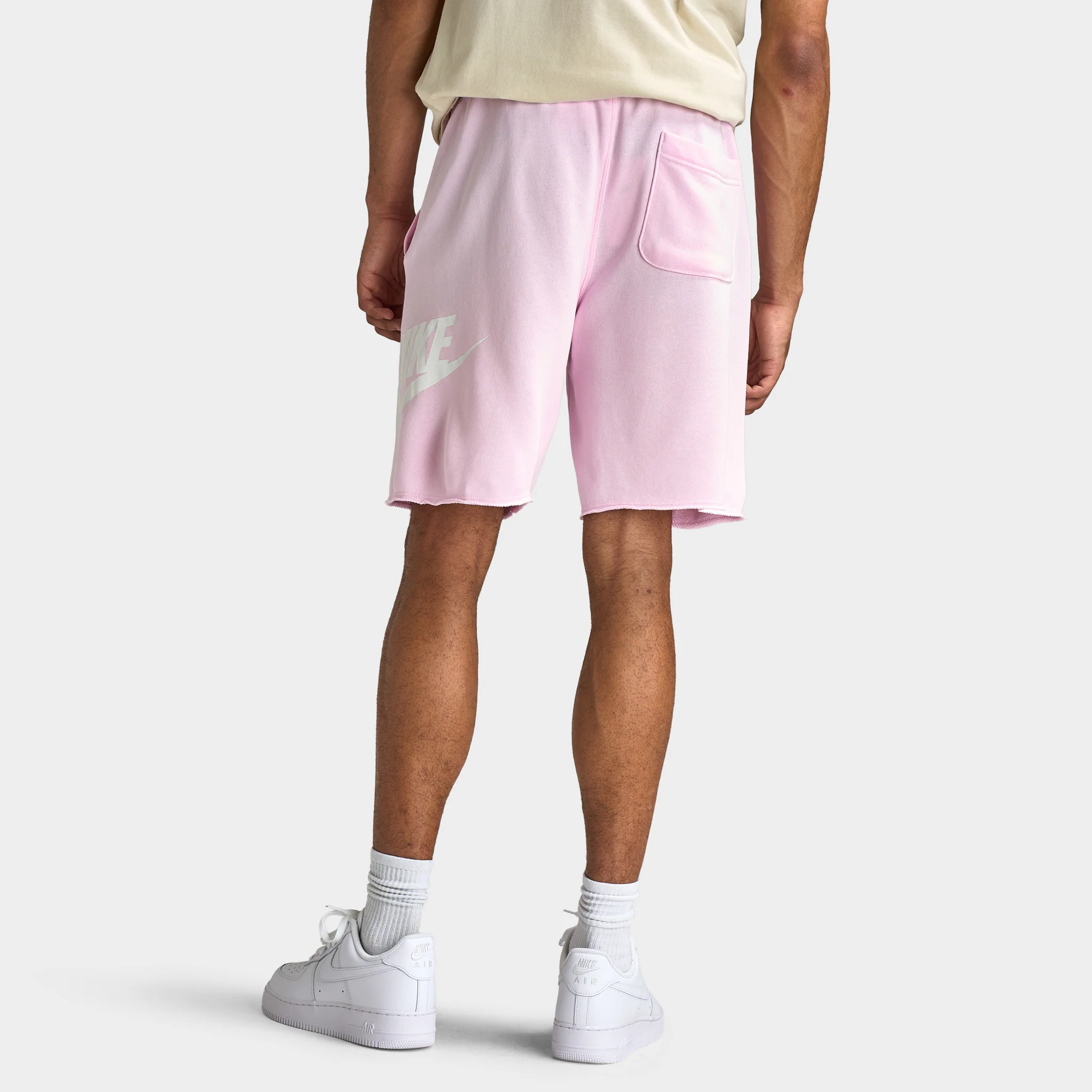 Nike Club French Terry Alumni Shorts / Pink Foam - Image 4