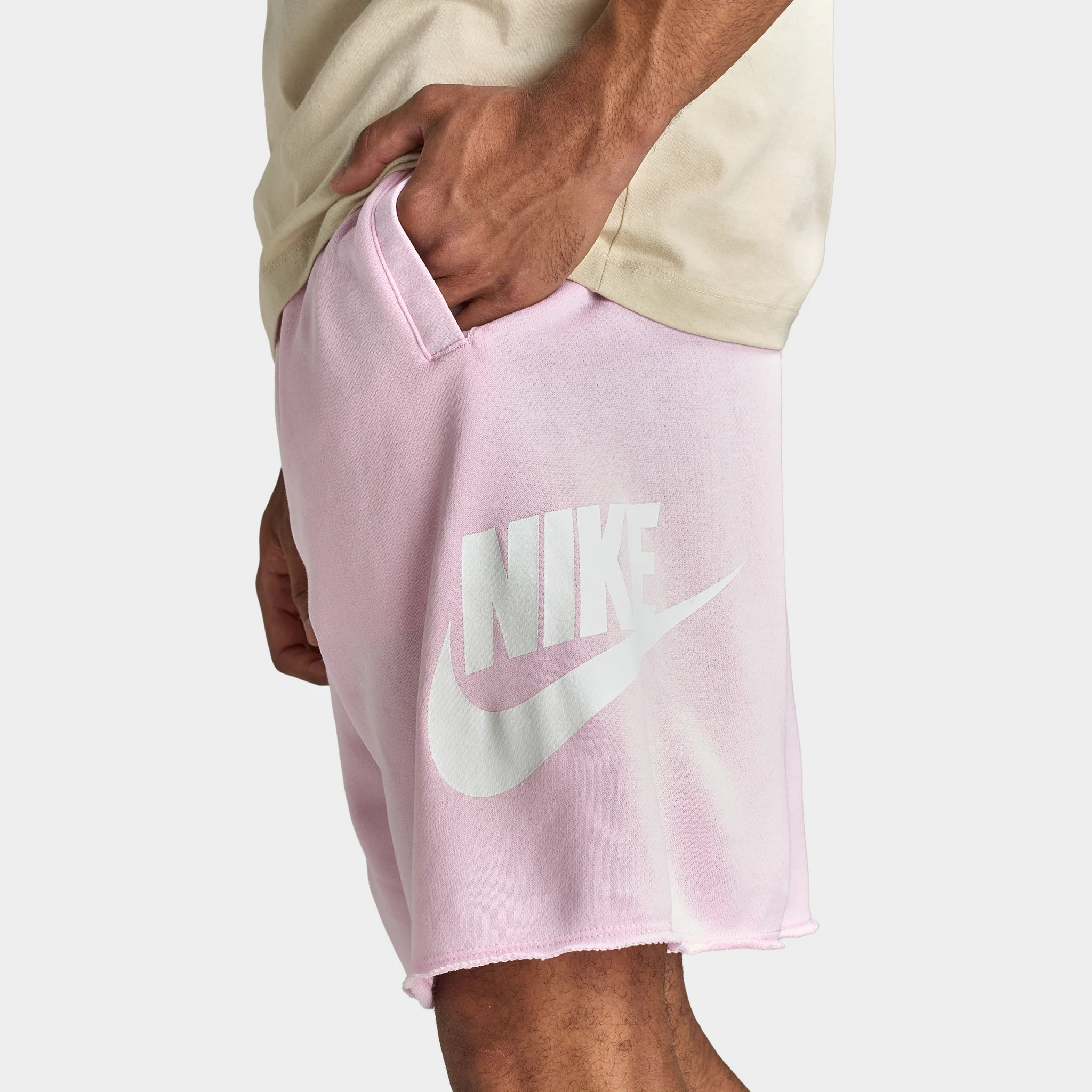 Nike Club French Terry Alumni Shorts / Pink Foam - Image 5