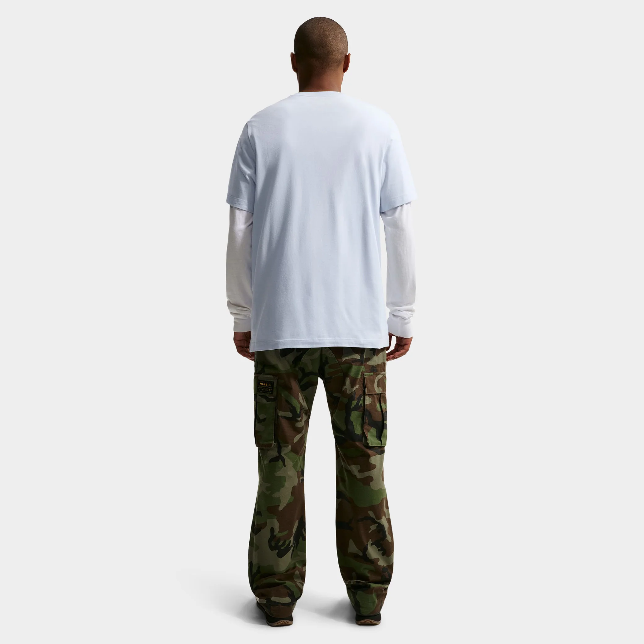 Nike Club Graphic Tee Icon Swoosh / Hydrogen Blue - Image 4