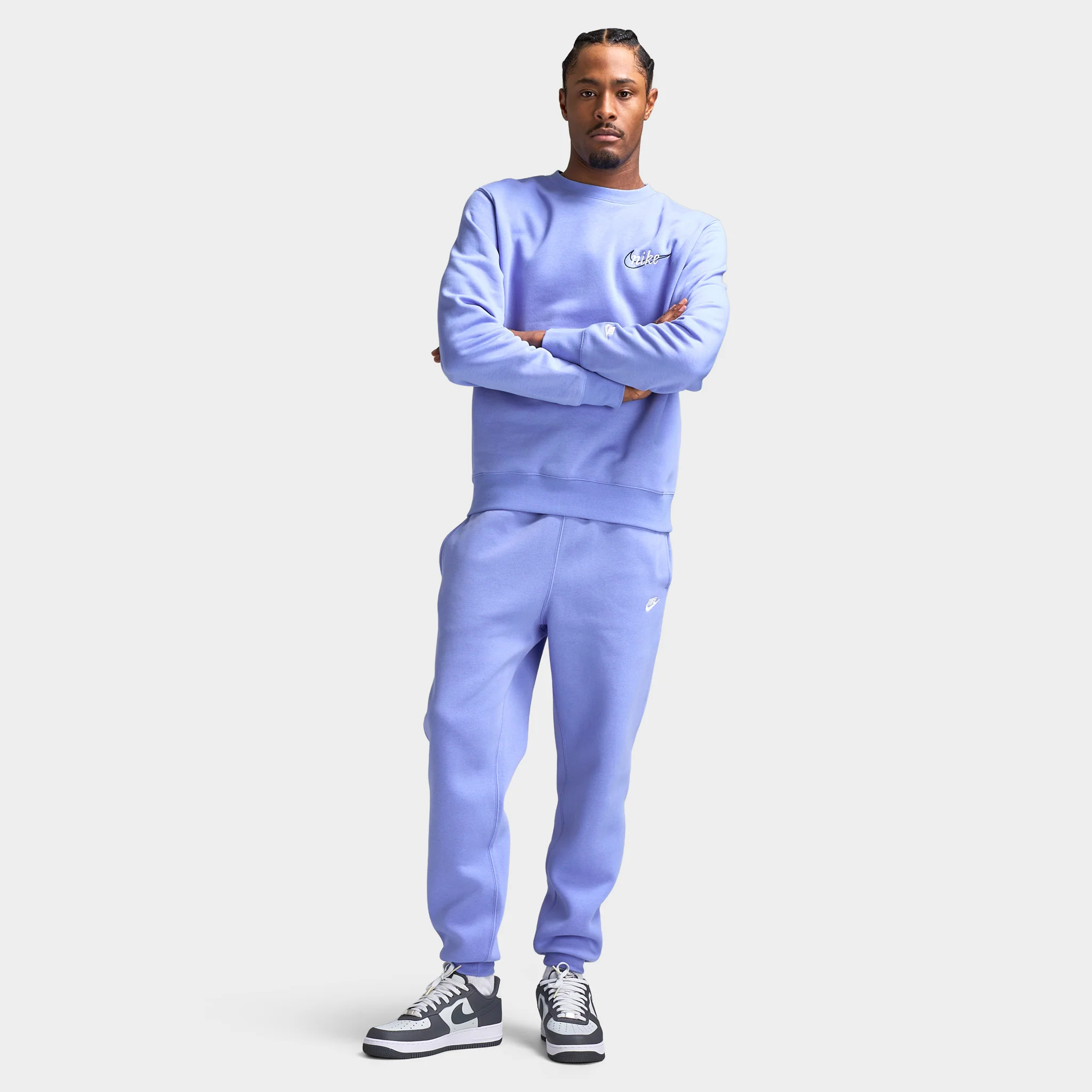 Nike Club Joggers / Blue - Image 6