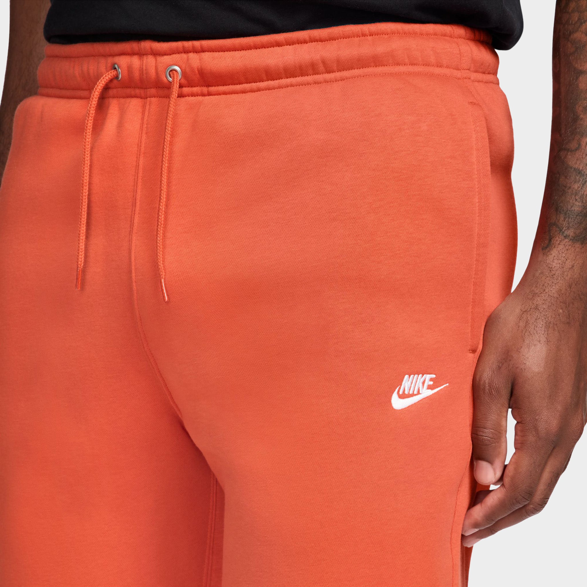 Nike Club Joggers / Orange - Image 3