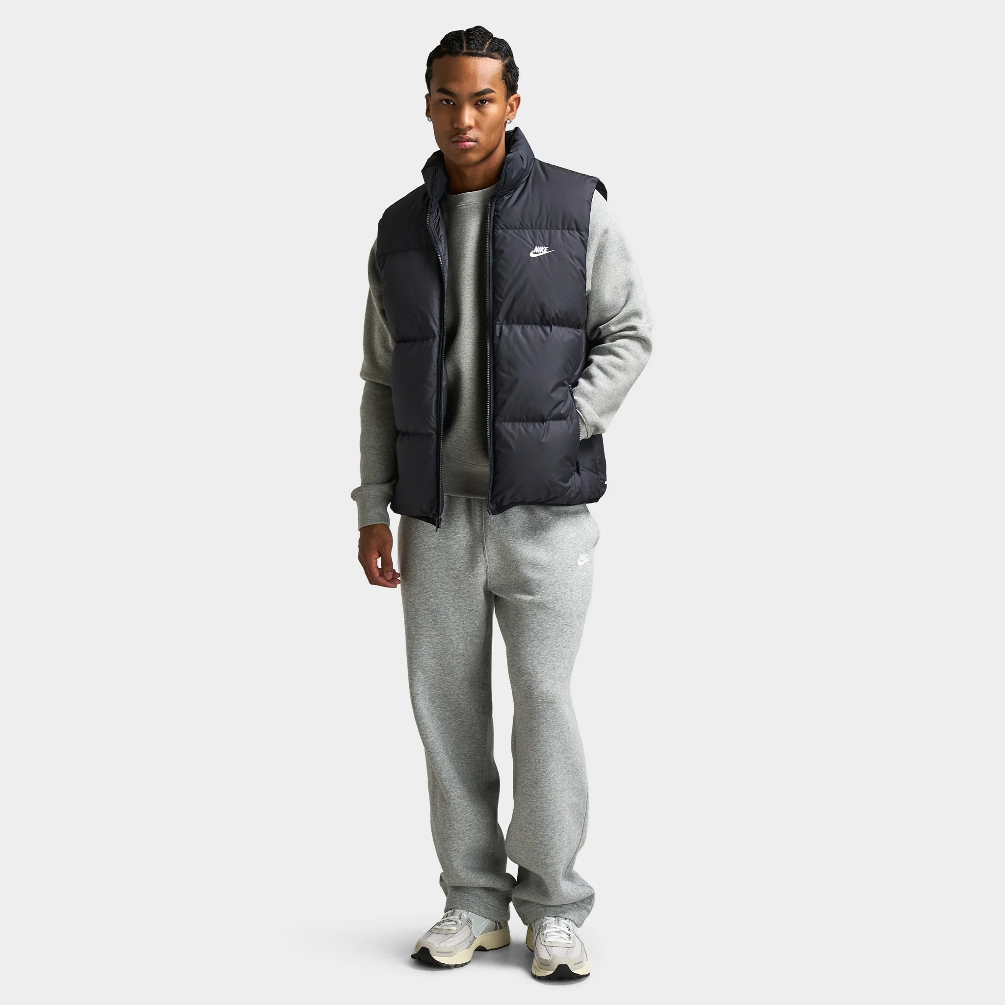 Nike Club Therma-FIT Puffer Vest Black/White - Image 6