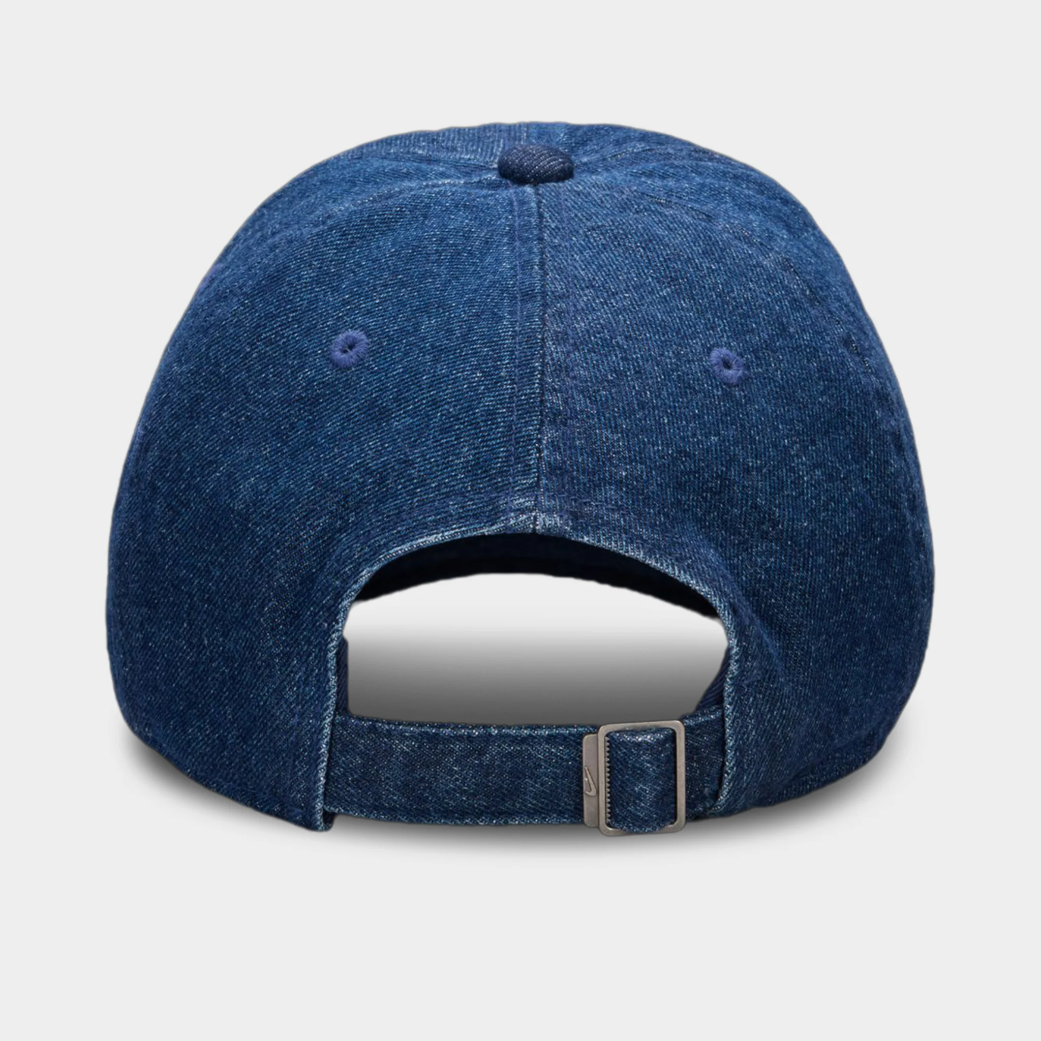 Nike Club Unstructured Denim Cap College Navy / White - Image 5