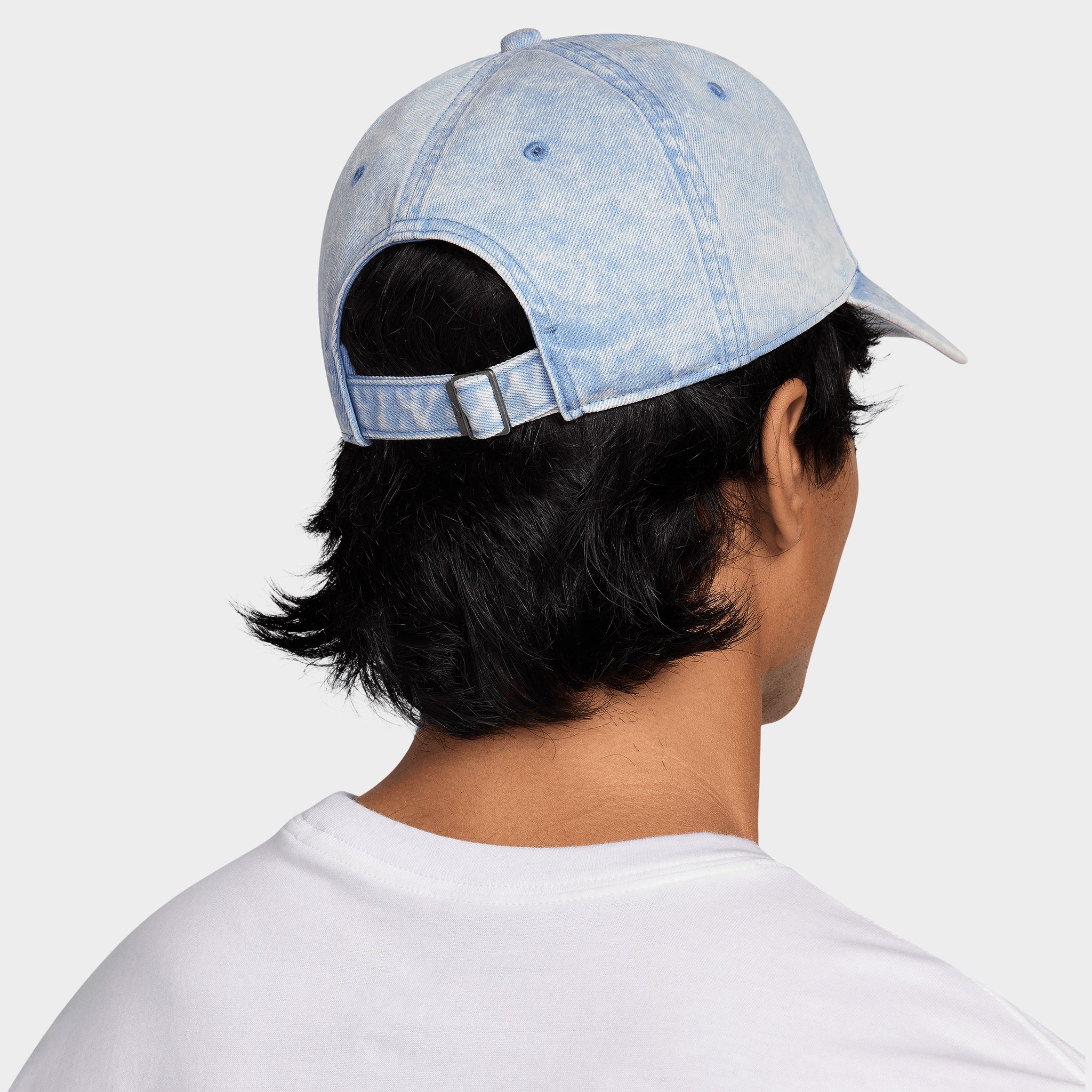 Nike Club Unstructured Denim Patch Cap / Work Blue - Image 2