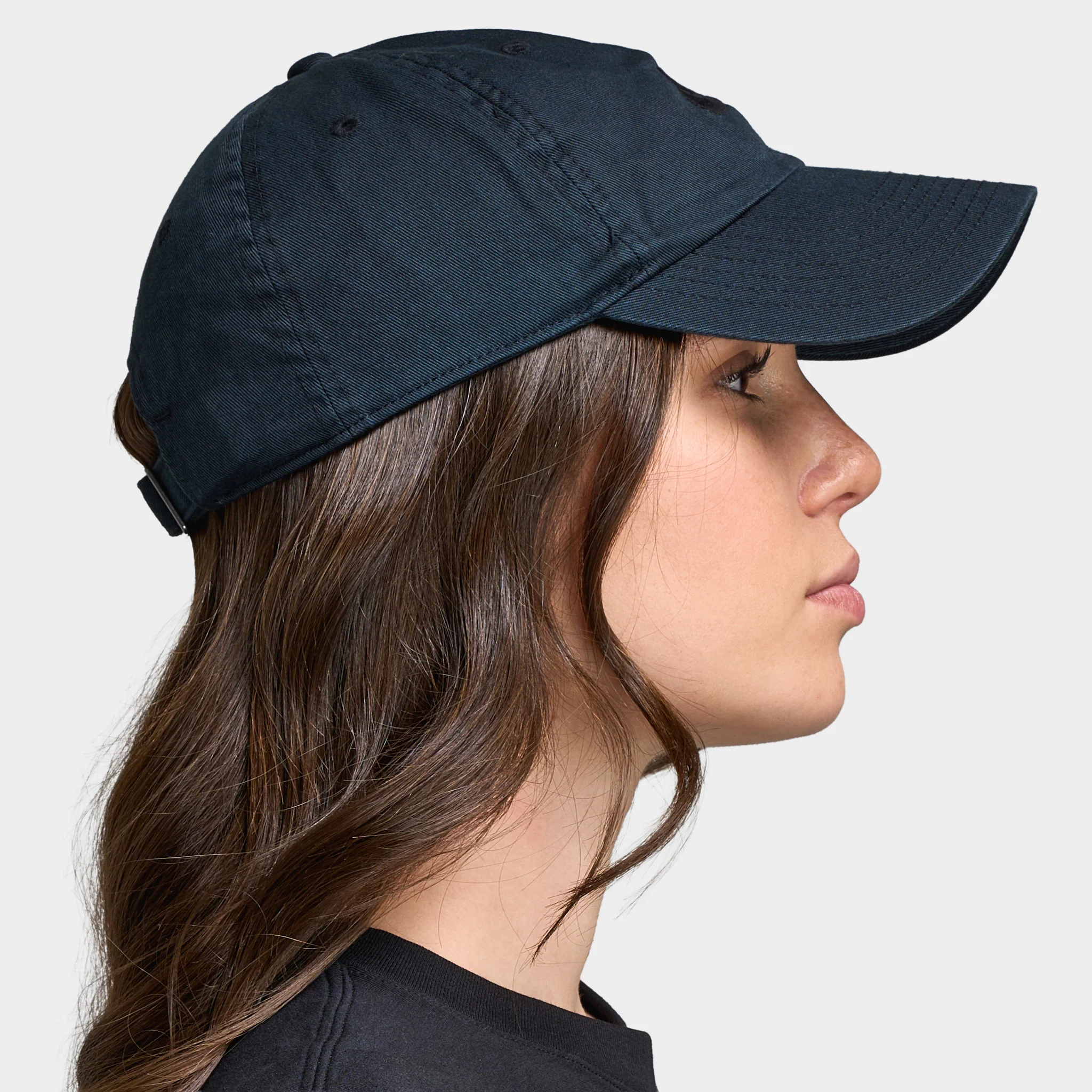 Nike Club Unstructured Futura Wash Cap Black / Black - Image 4