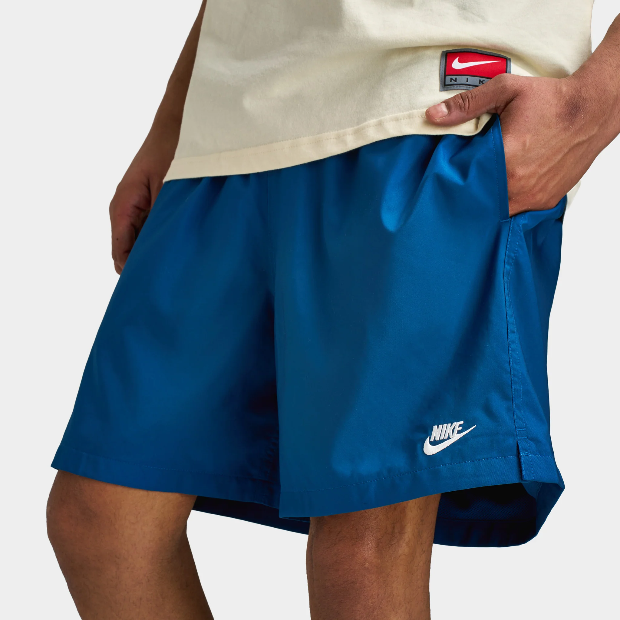 Nike Club Woven Flow Shorts / Blue - Image 5
