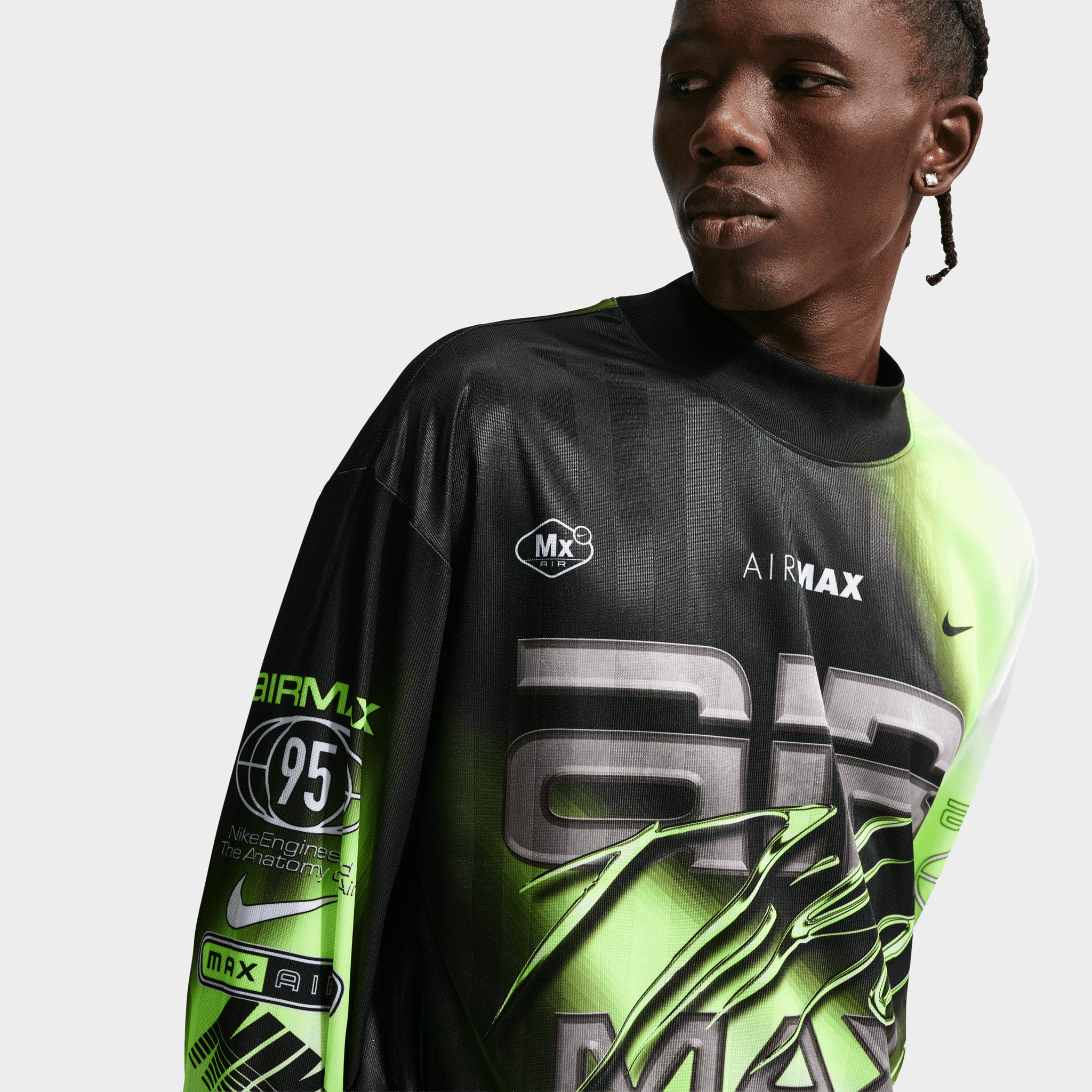 Nike Culture Of Football Dri-FIT Longsleeve Jersey / Black - Image 3