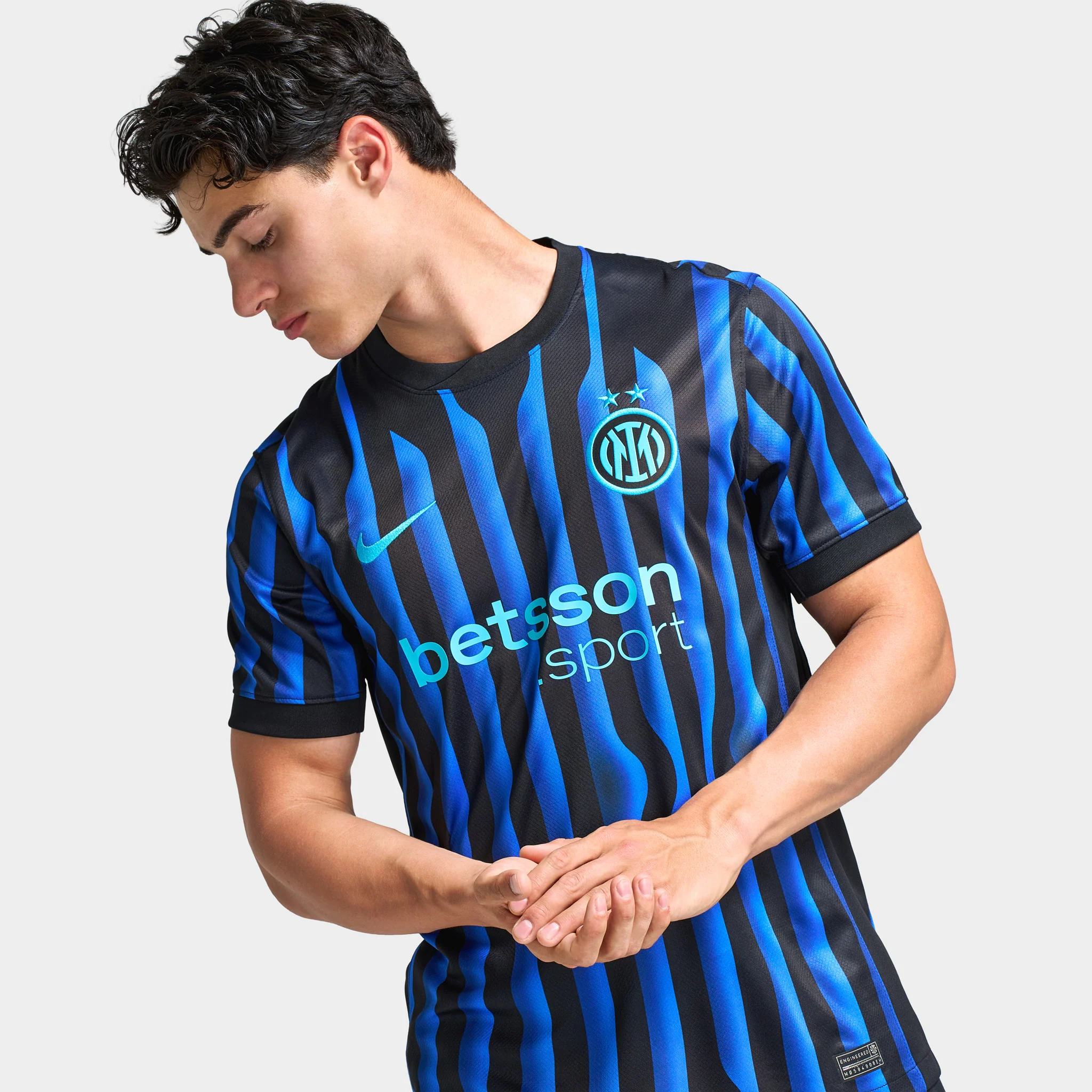 Nike Dri-FIT Inter Milan Home Replica Jersey Lyon Blue / Black - Chlorine Blue - Image 4