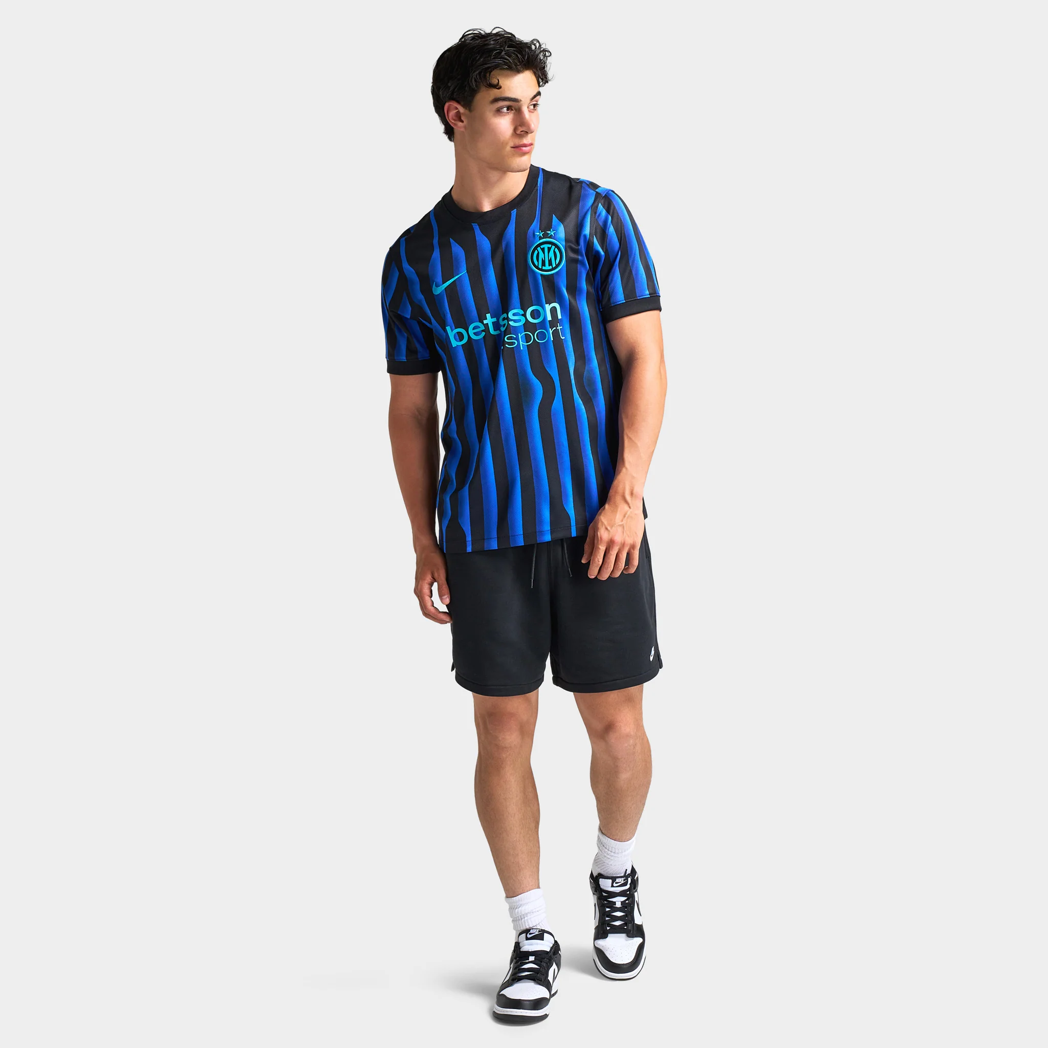 Nike Dri-FIT Inter Milan Home Replica Jersey Lyon Blue / Black - Chlorine Blue - Image 6