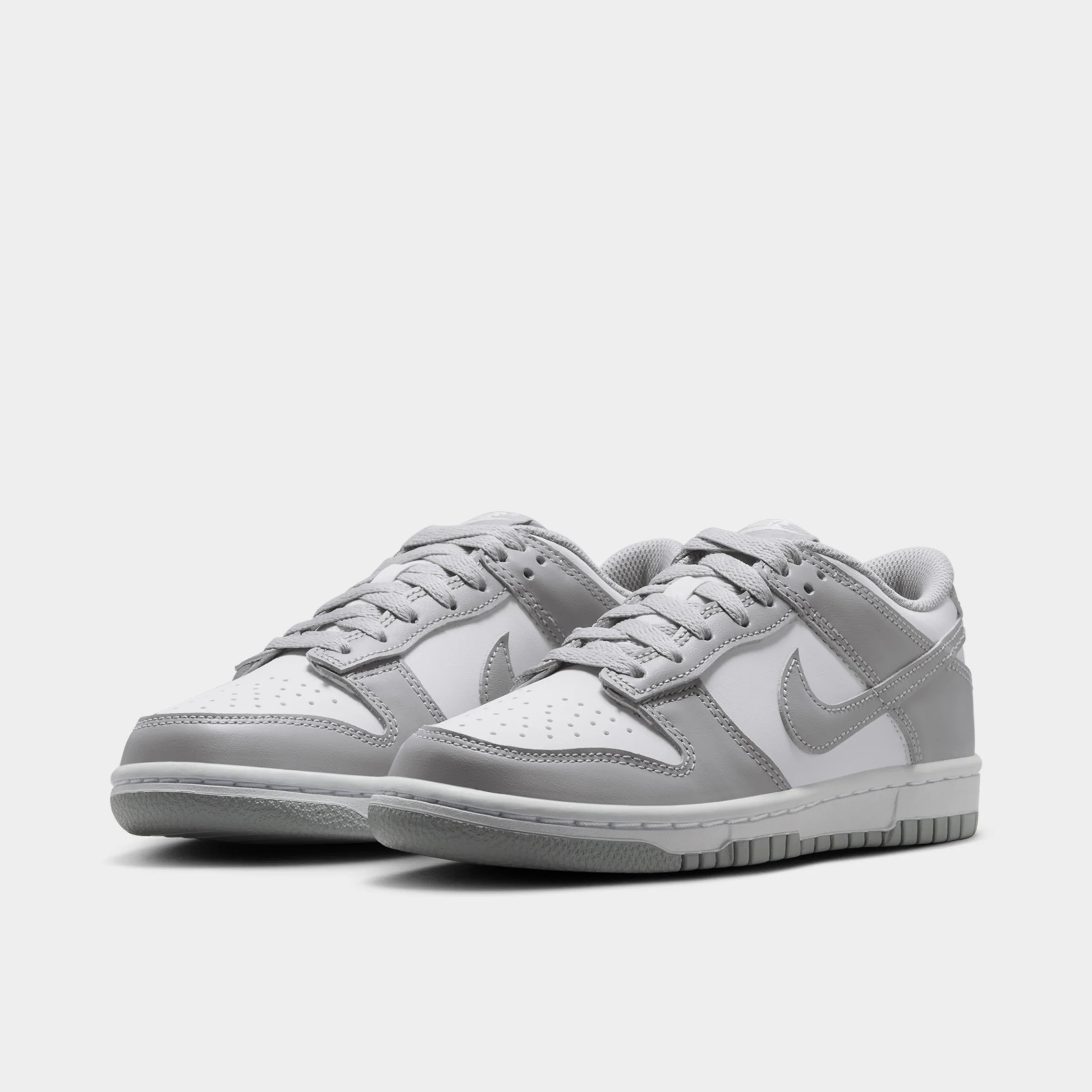 Nike Dunk GS White / Light Smoke Grey - White - Image 2