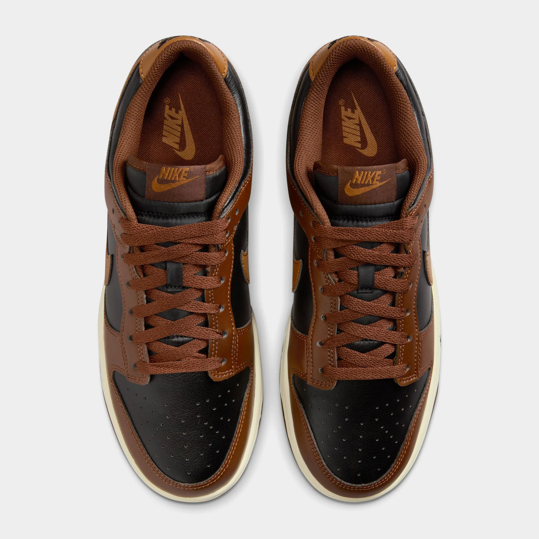 Nike Dunk Low Black / British Tan - Cacao Wow - Image 5