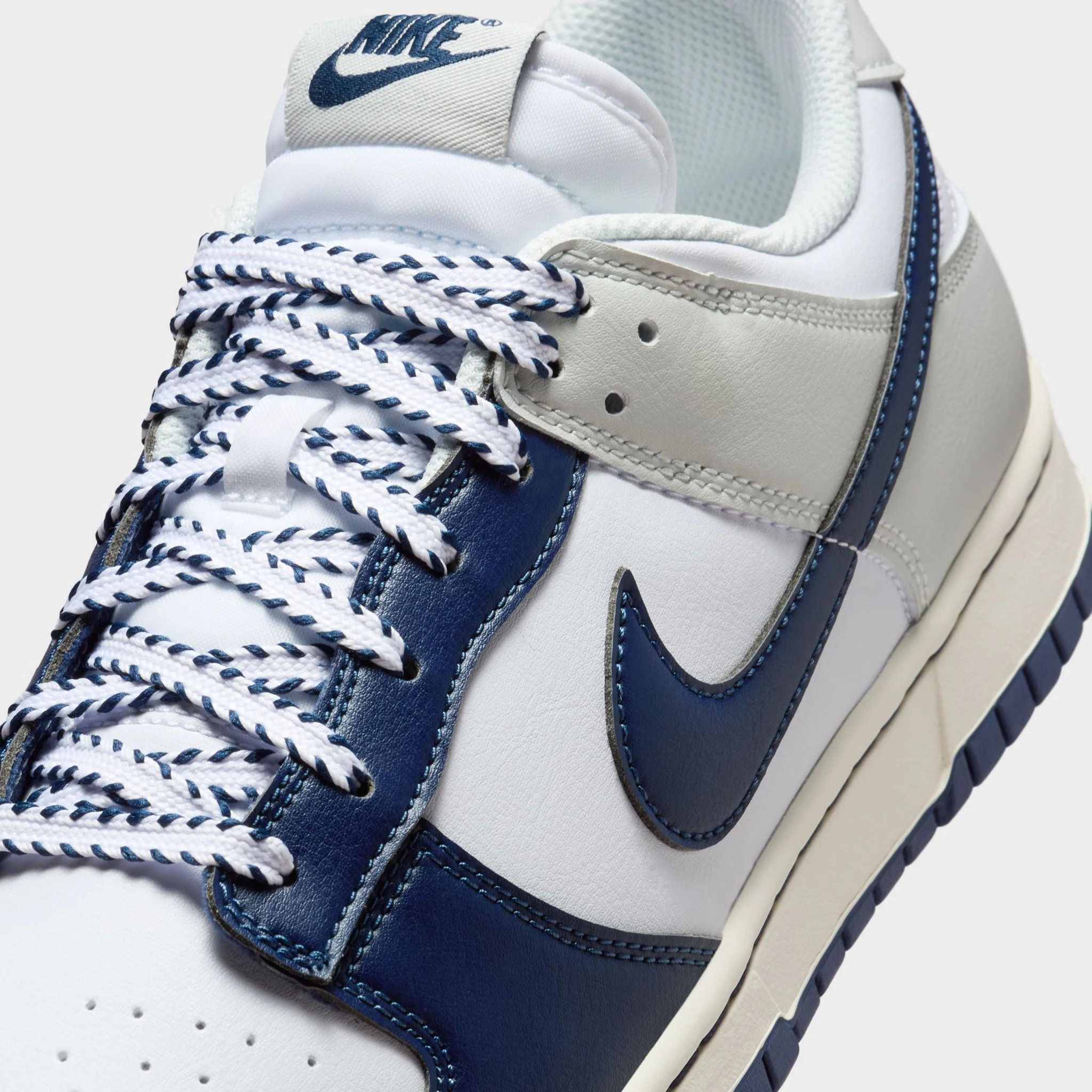 Nike Dunk Low Blue / White - Grey - Image 3