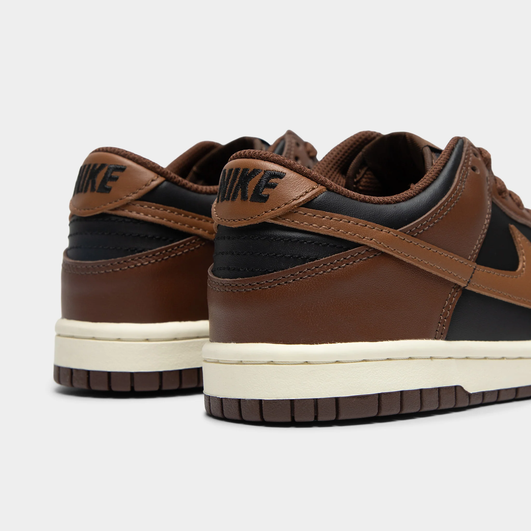 Nike Dunk Low GS Black / British Tan - Cacao Wow - Image 3