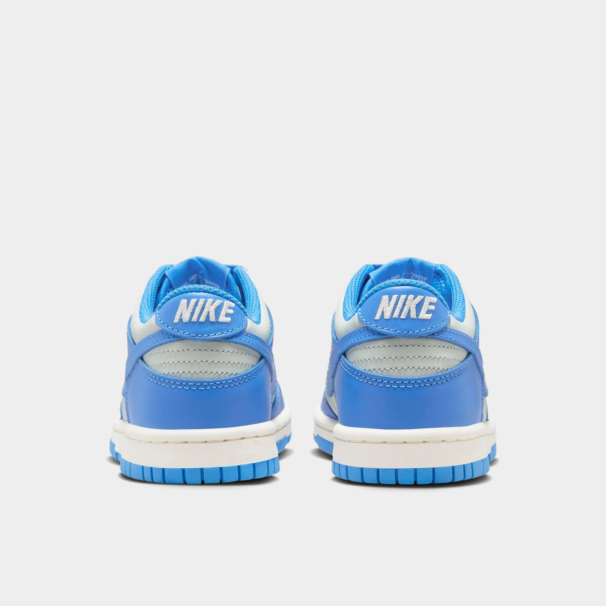 Nike Dunk Low GS Light Silver / Light Photo Blue - Sail - Image 4