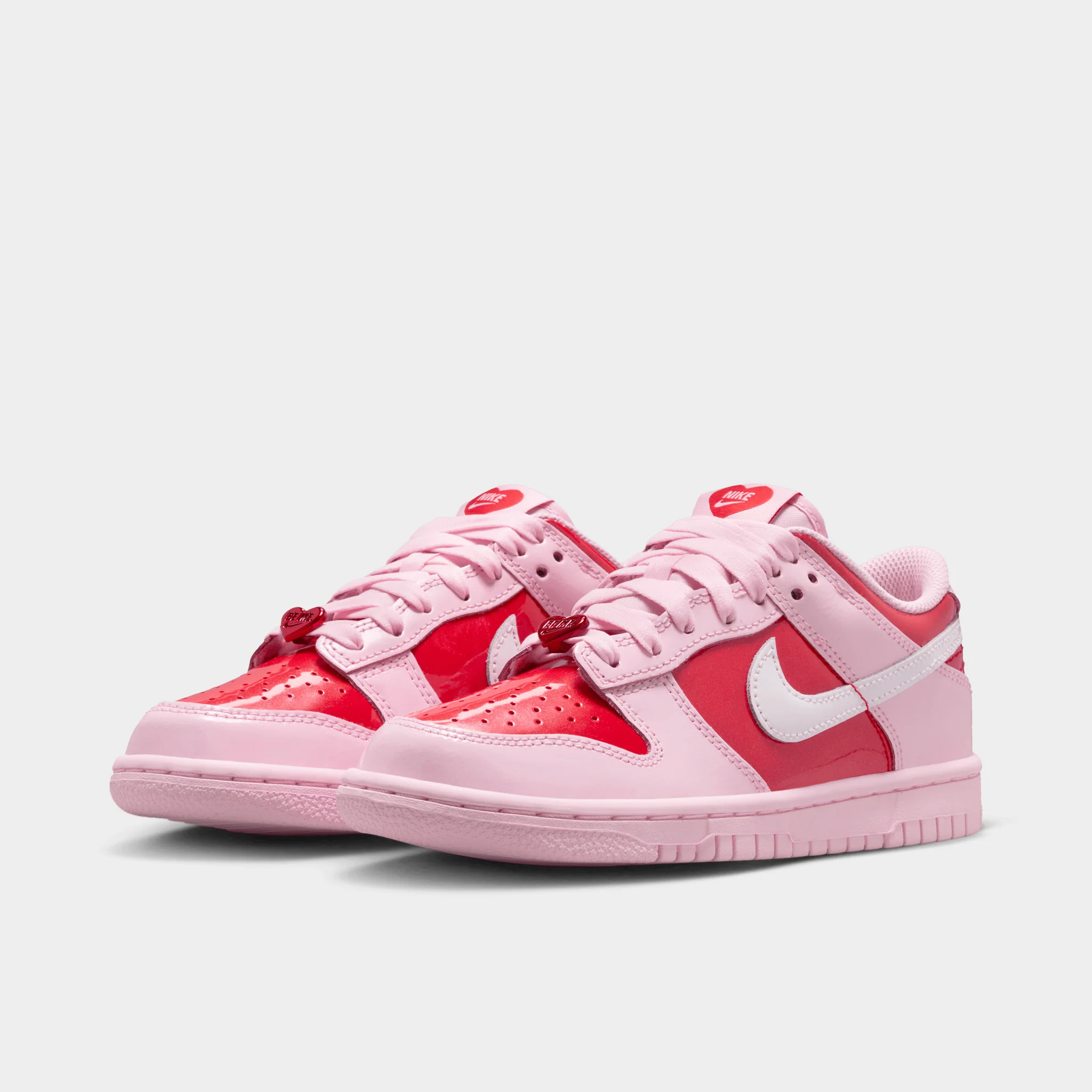 Nike Dunk Low GS Pink Foam / Summit White - Light Crimson - Image 2