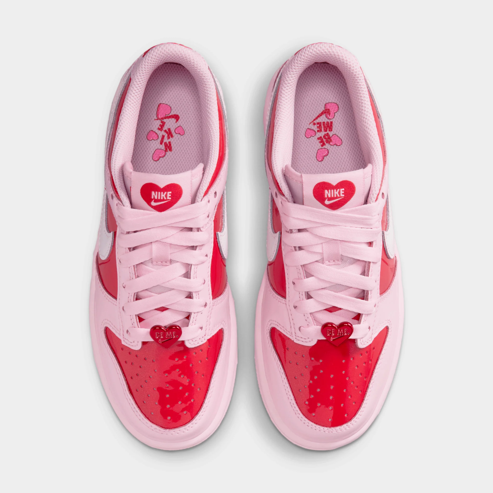 Nike Dunk Low GS Pink Foam / Summit White - Light Crimson - Image 5