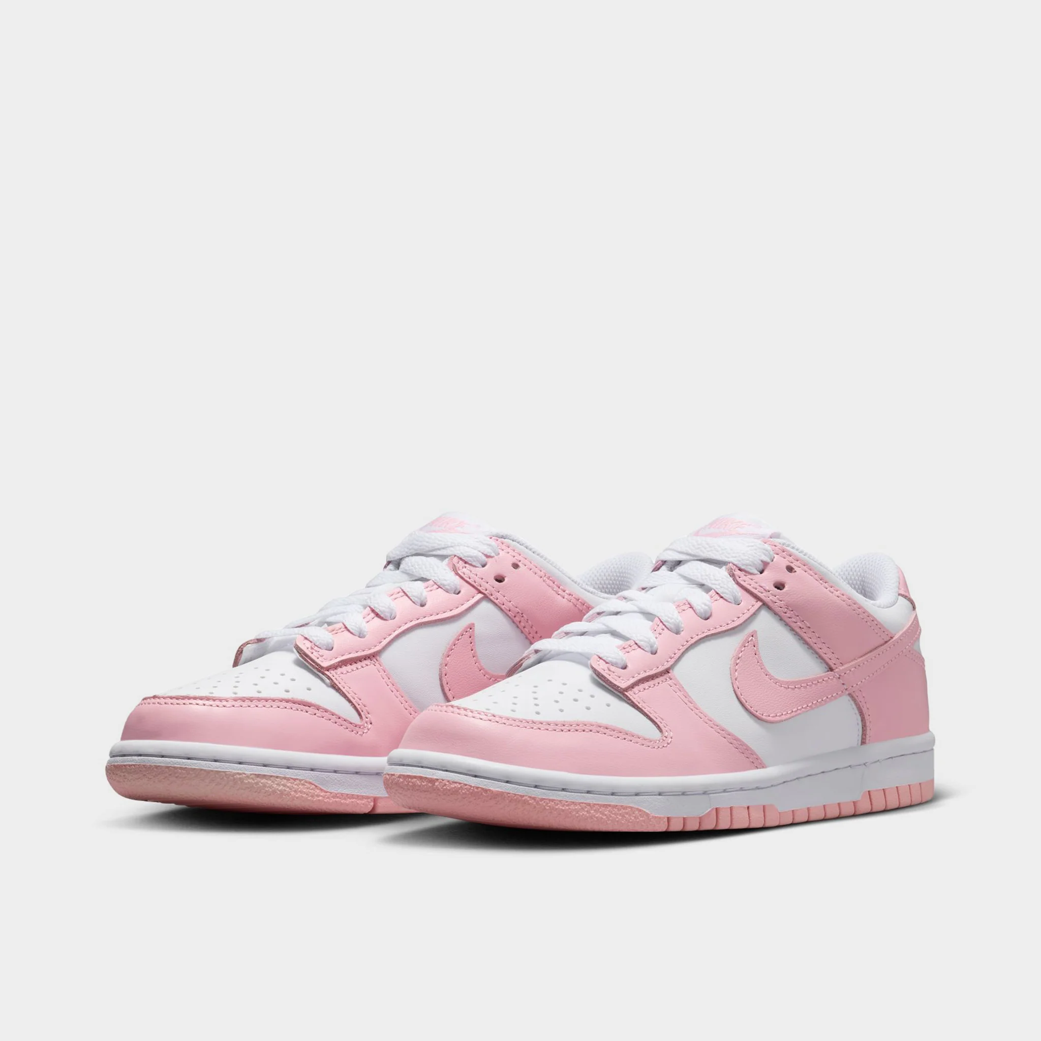 Nike Dunk Low GS White / Medium Soft Pink - White - Image 2